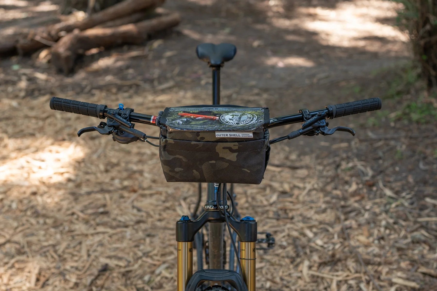 Outer Shell Drawcord Handlebar Bag