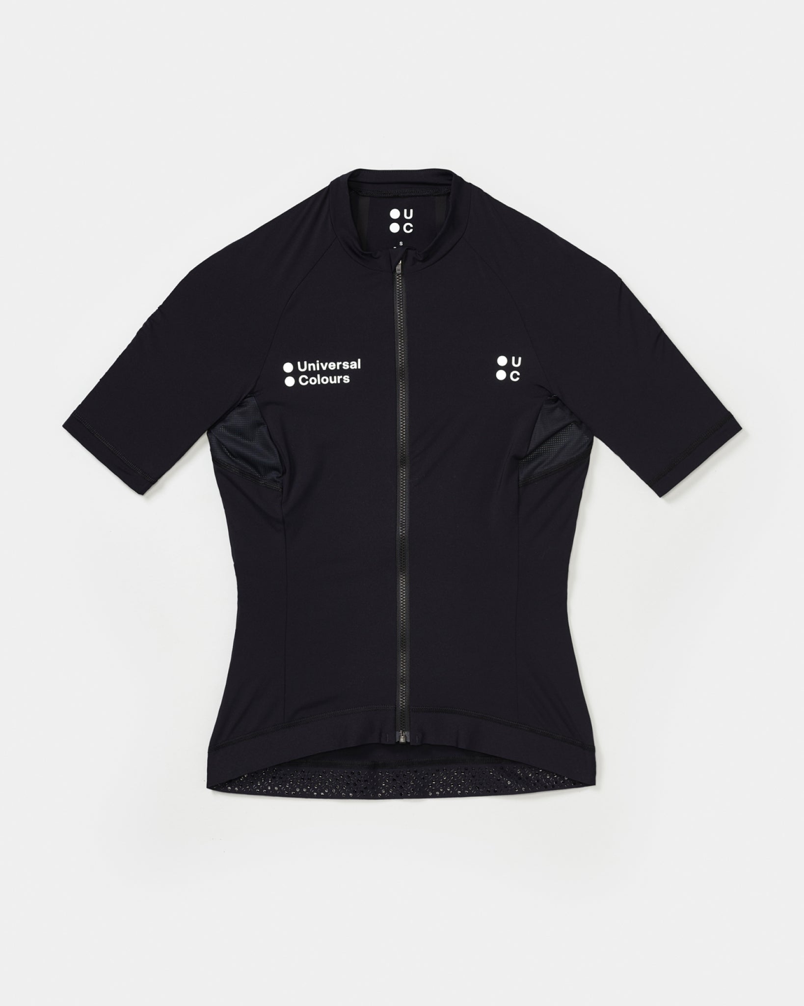 Universal Colours Women's Mono Short Sleeve Jersey - Black