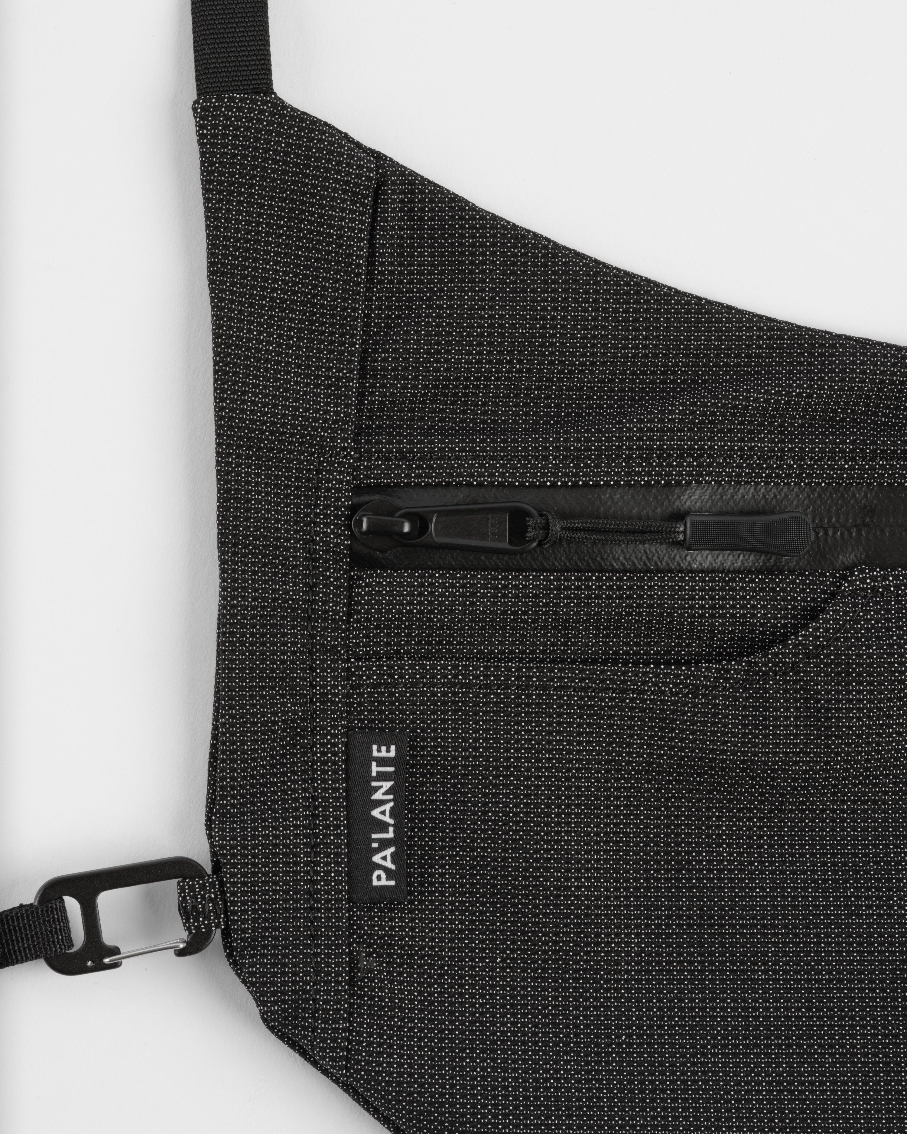 Pa'lante Sidebag - Black Grid Mesh