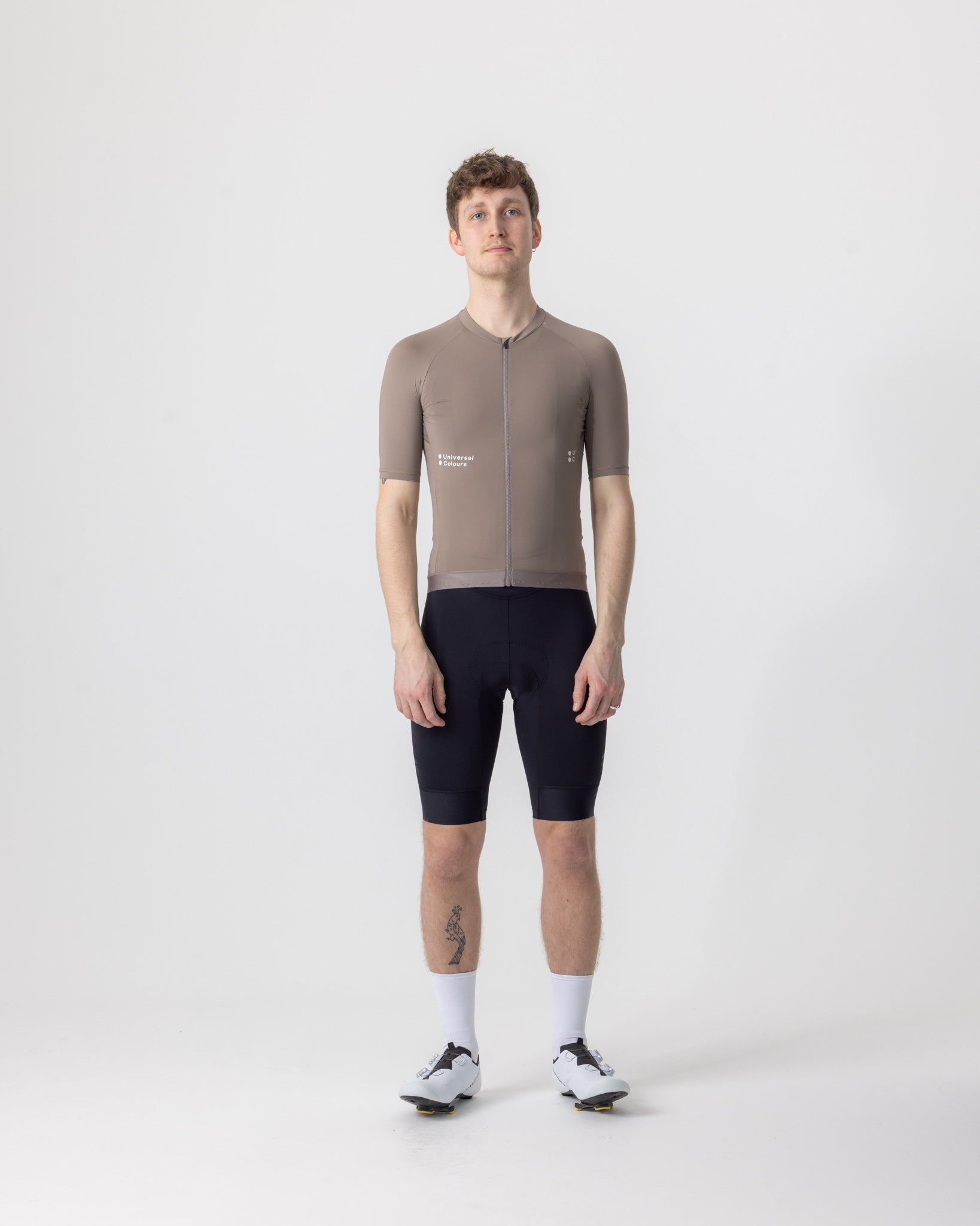 Universal Colours Men's Mono Short Sleeve Jersey - Portobello Grey