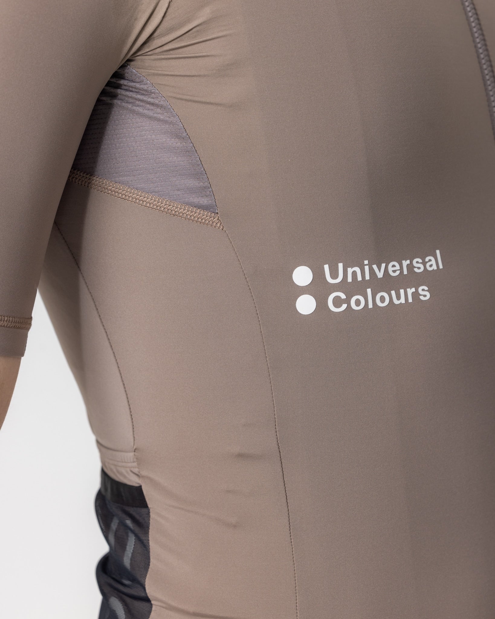 Universal Colours Men's Mono Short Sleeve Jersey - Portobello Grey