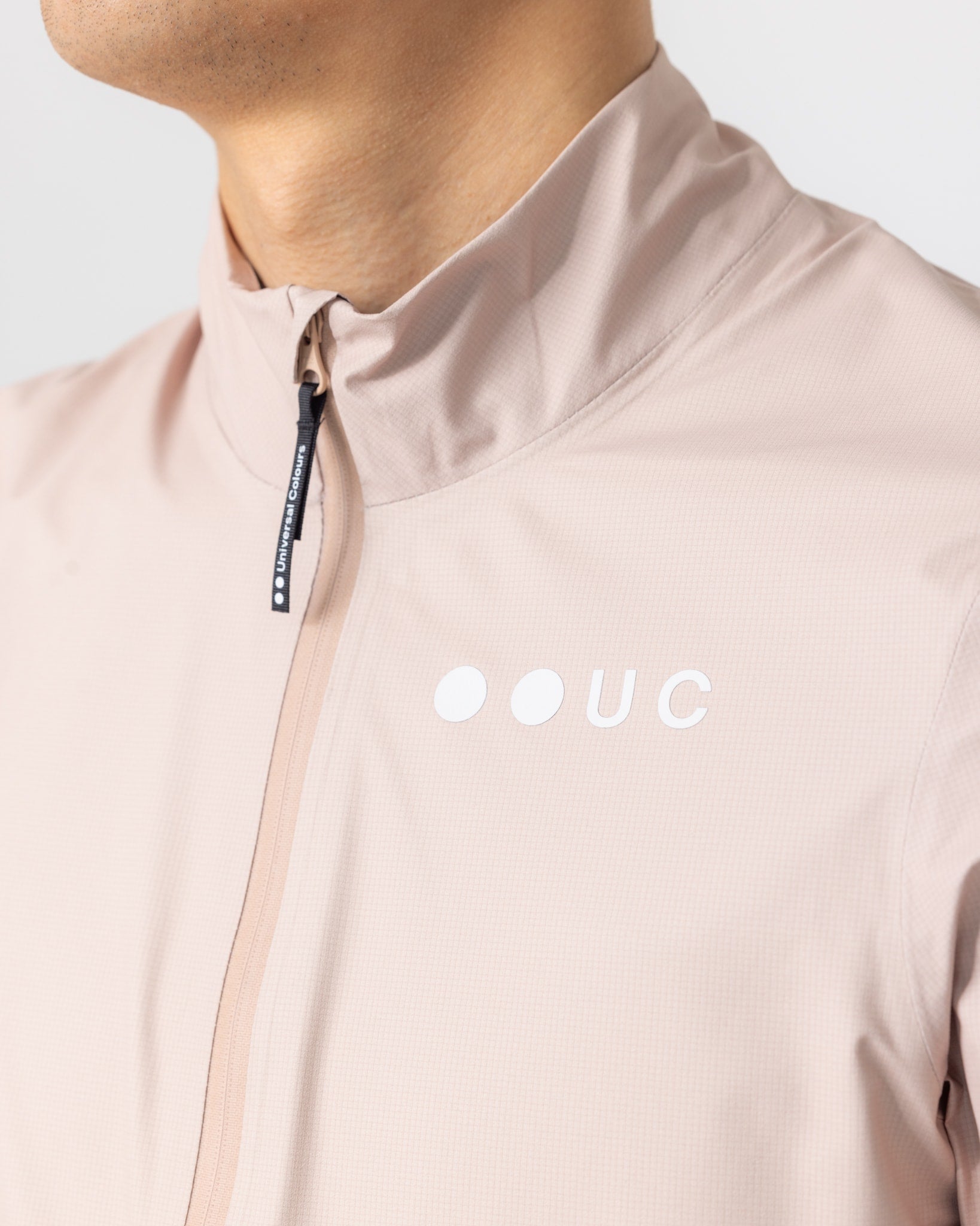 Universal Colours Men's Mono Rain Jacket - Almond Beige
