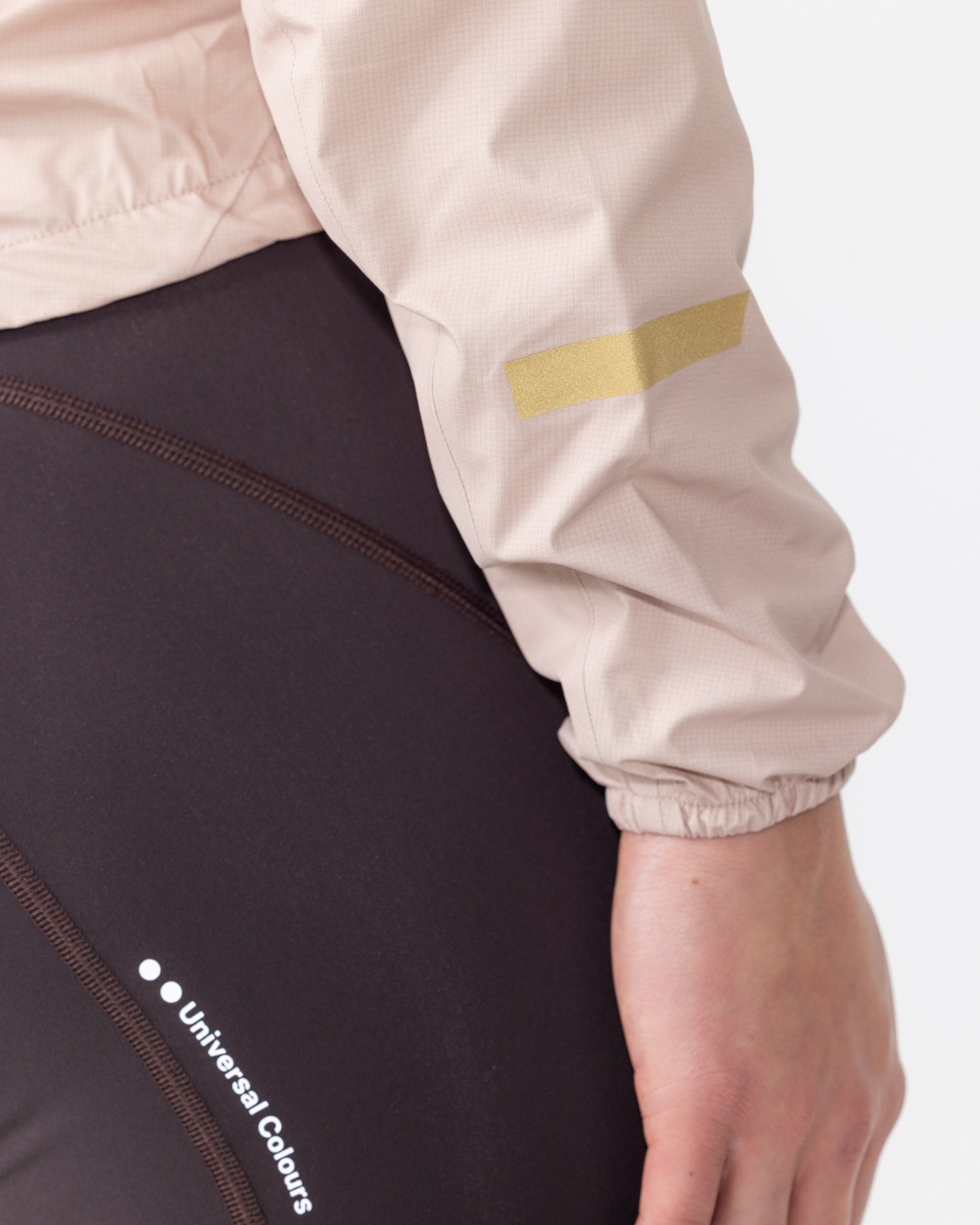 Universal Colours Men's Mono Rain Jacket - Almond Beige