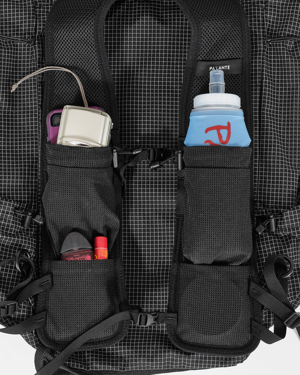 Pa'lante V2 w/ Joey Straps - Black Gridstop