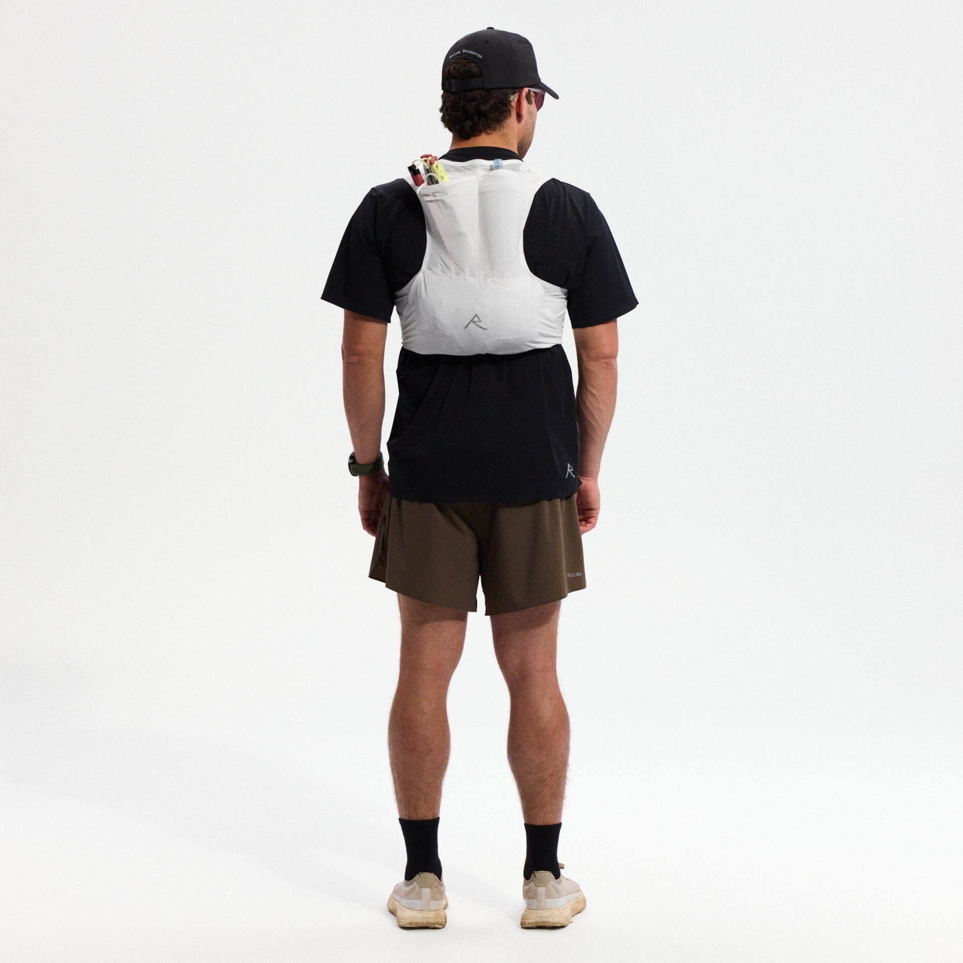 Raide LF 5L Running Vest - White