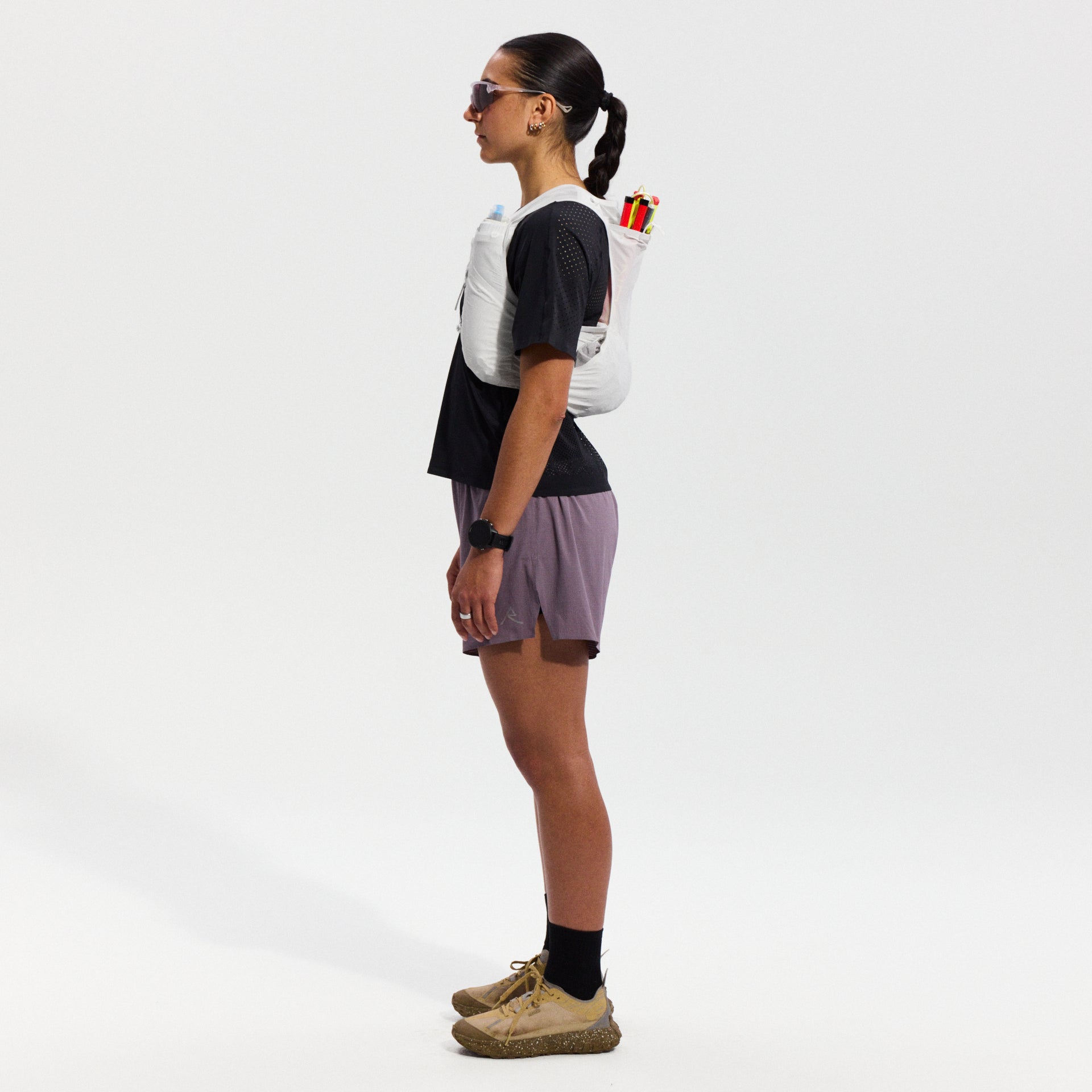 Raide LF 5L Running Vest - White