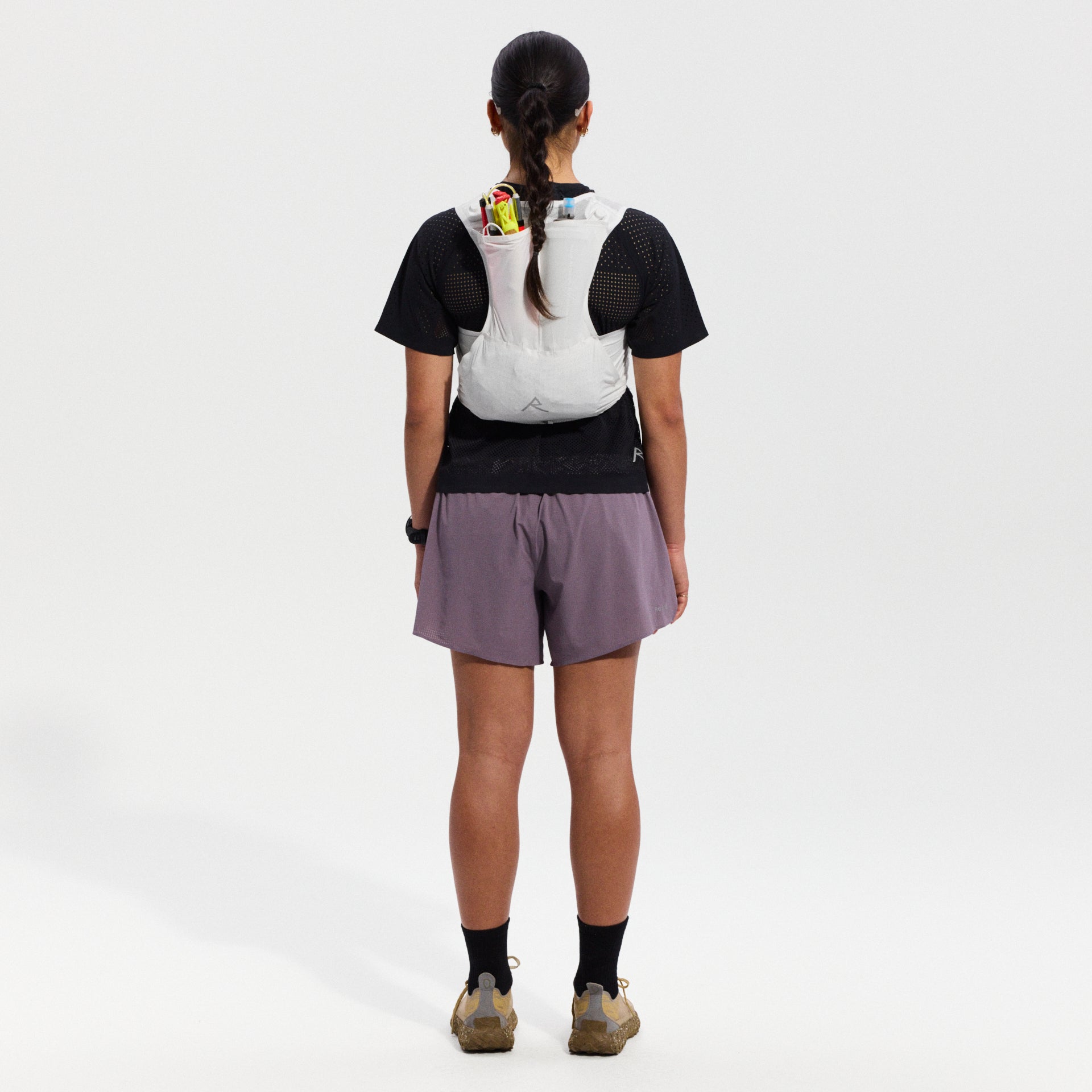 Raide LF 5L Running Vest - White