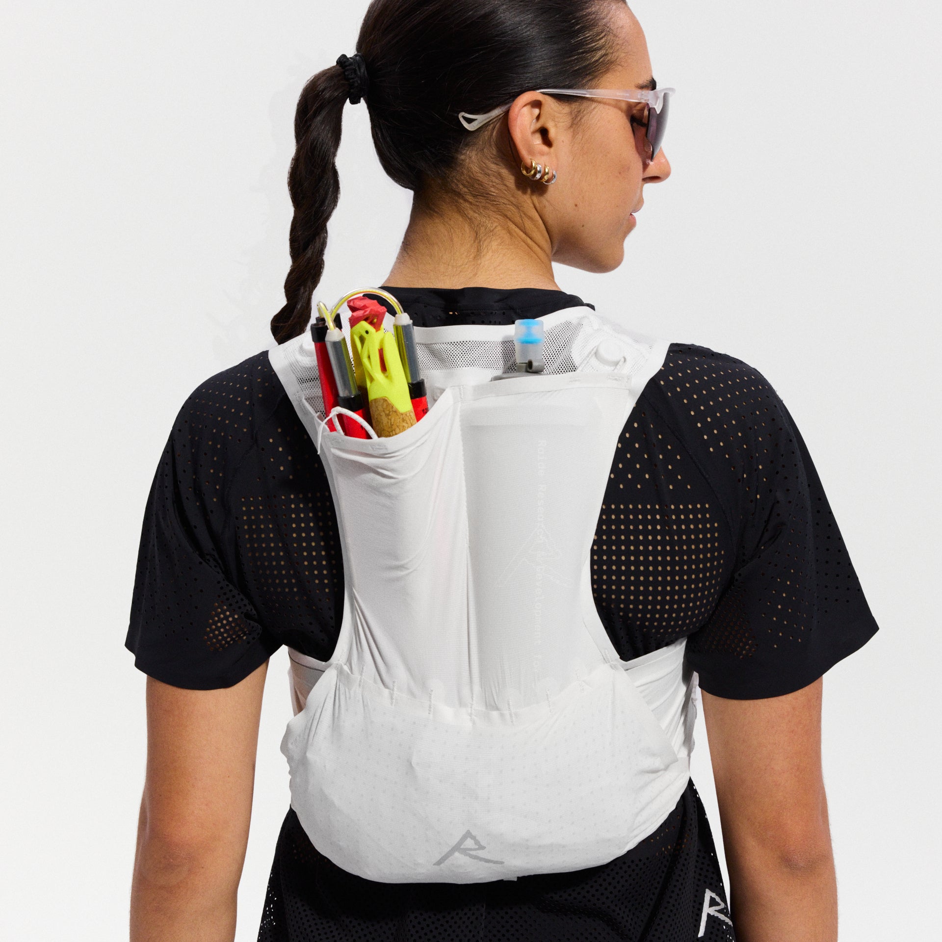 Raide LF 5L Running Vest - White