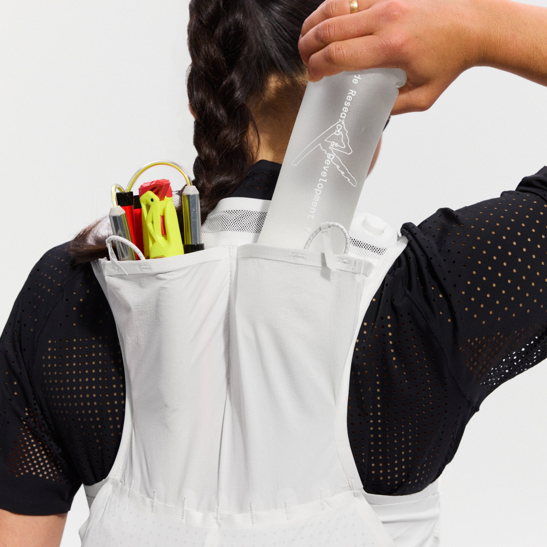 Raide LF 5L Running Vest - White