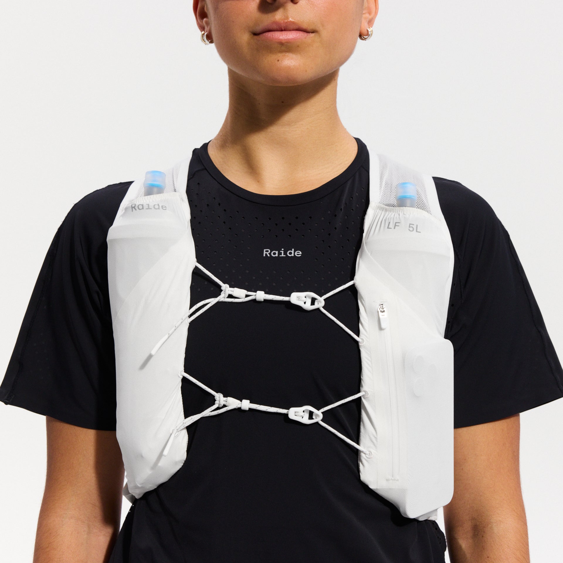 Raide LF 5L Running Vest - White