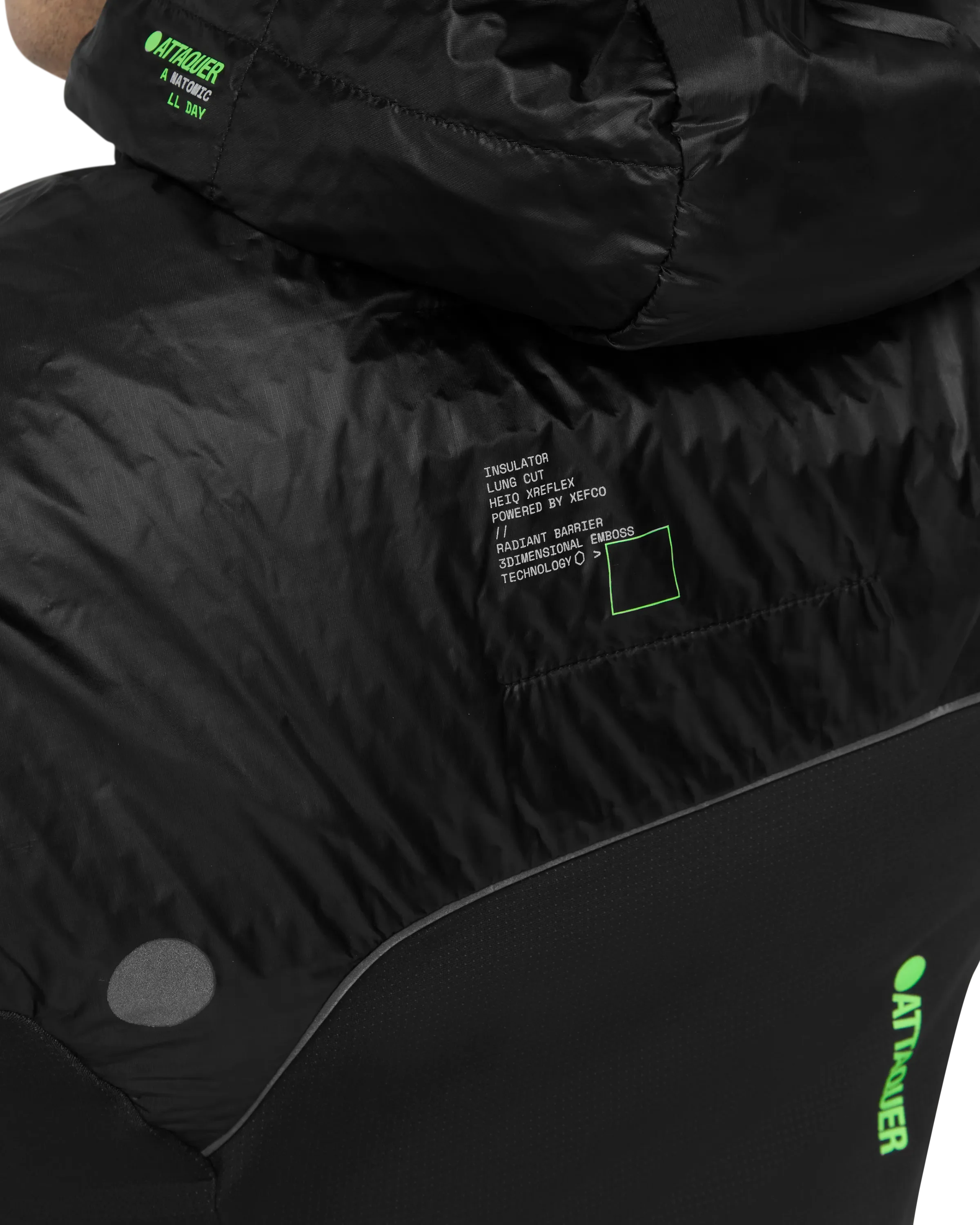 All Day Anatomic Insulator Jacket Black detail