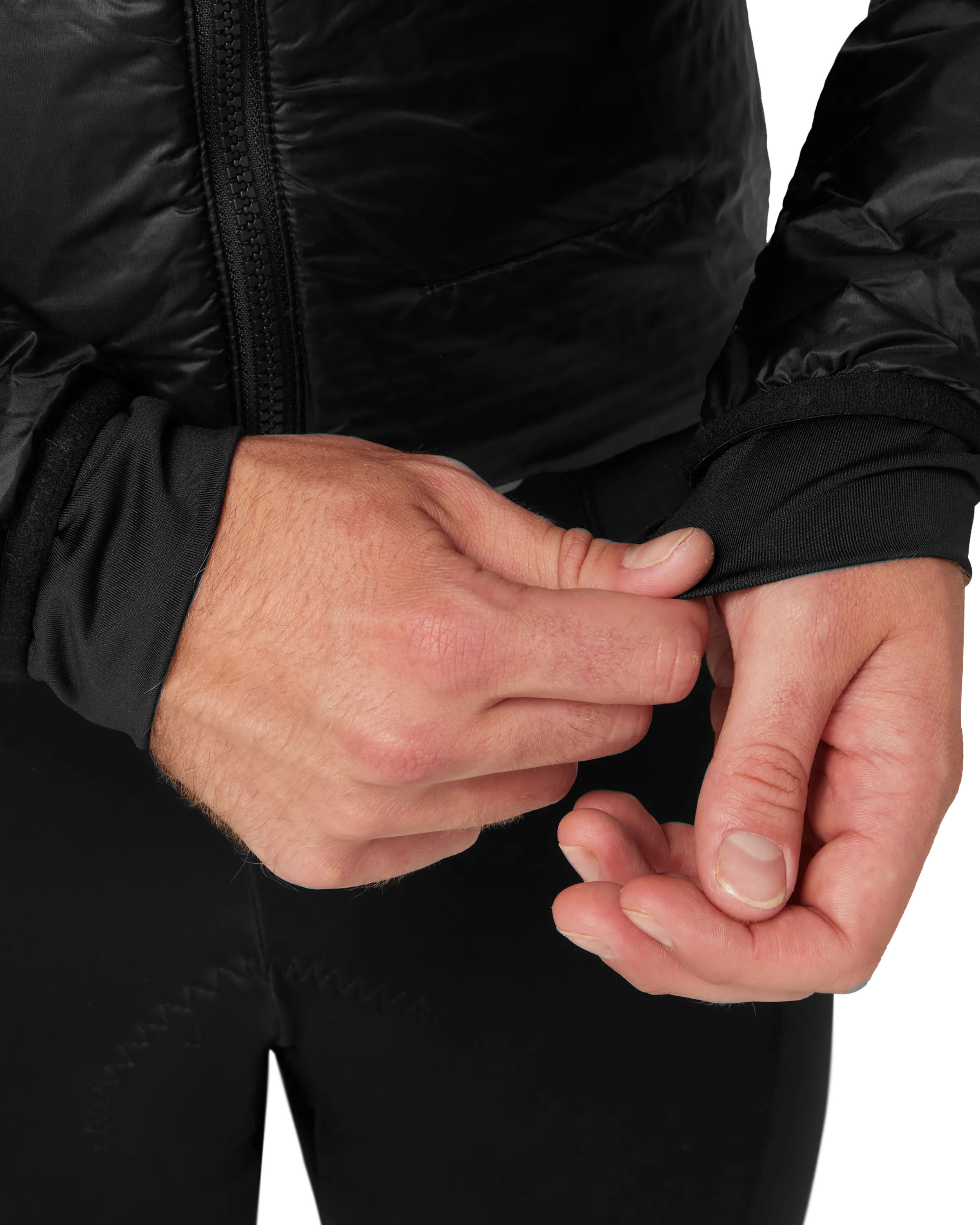 All Day Anatomic Insulator Jacket Black detail
