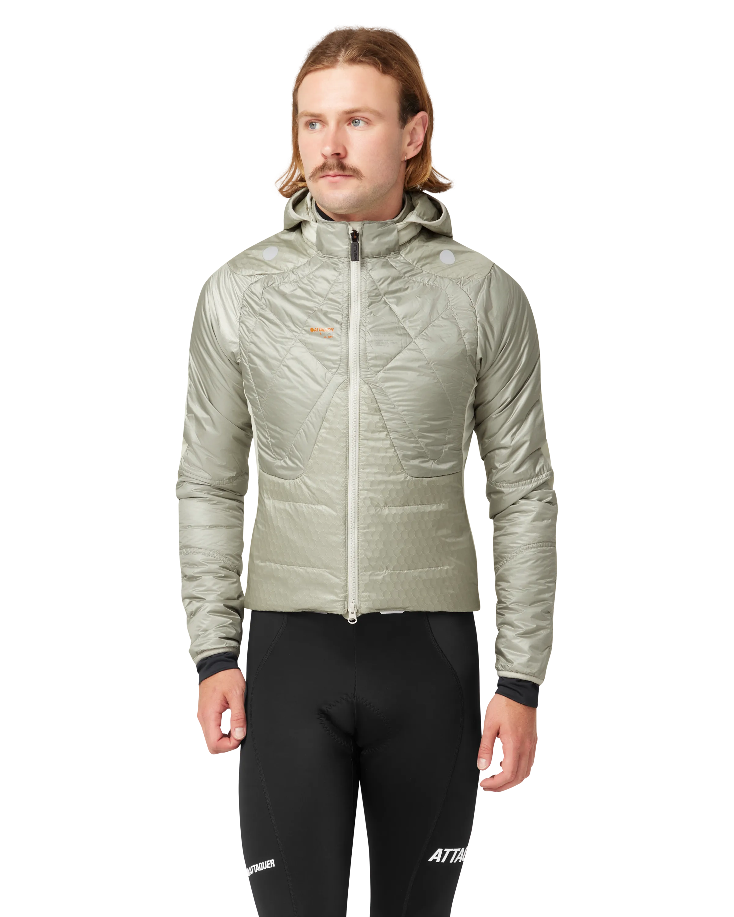 Attaquer Insulator Jacket Eggshell back