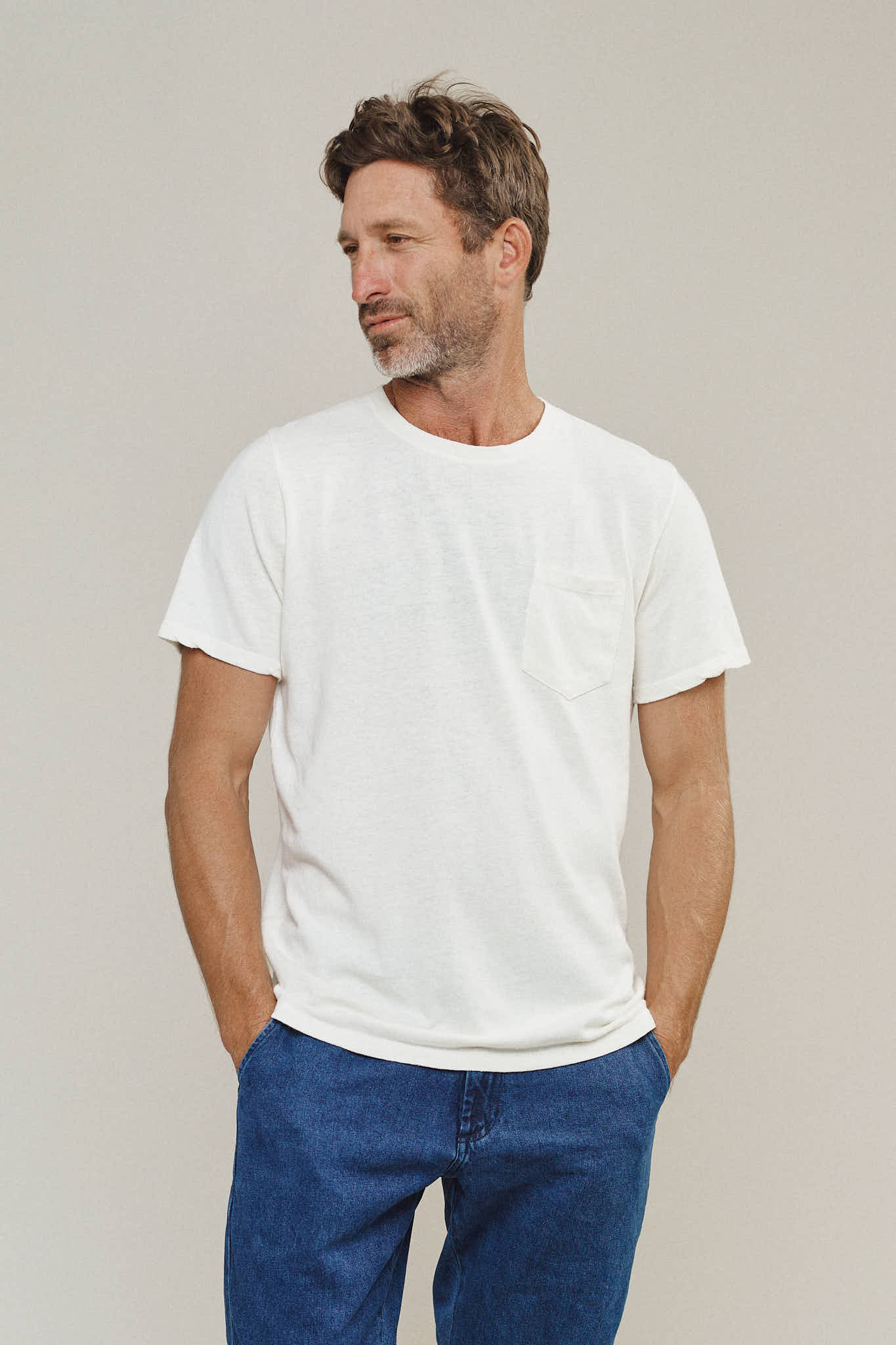 Jungmaven Baja Pocket Tee - Black detail