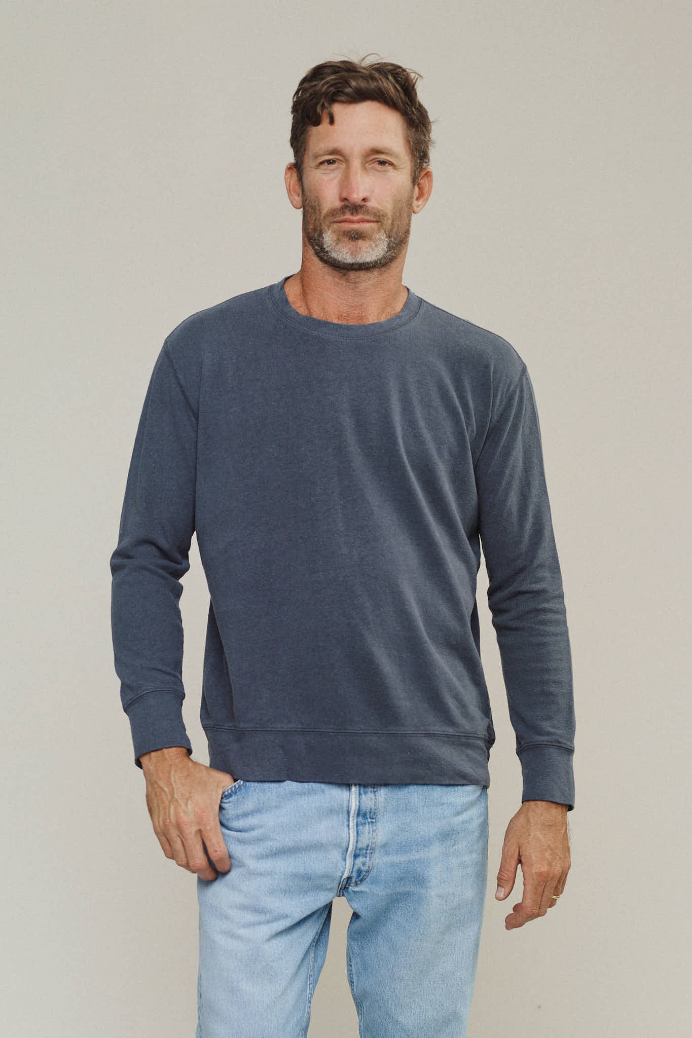 Jungmaven California Pullover on model