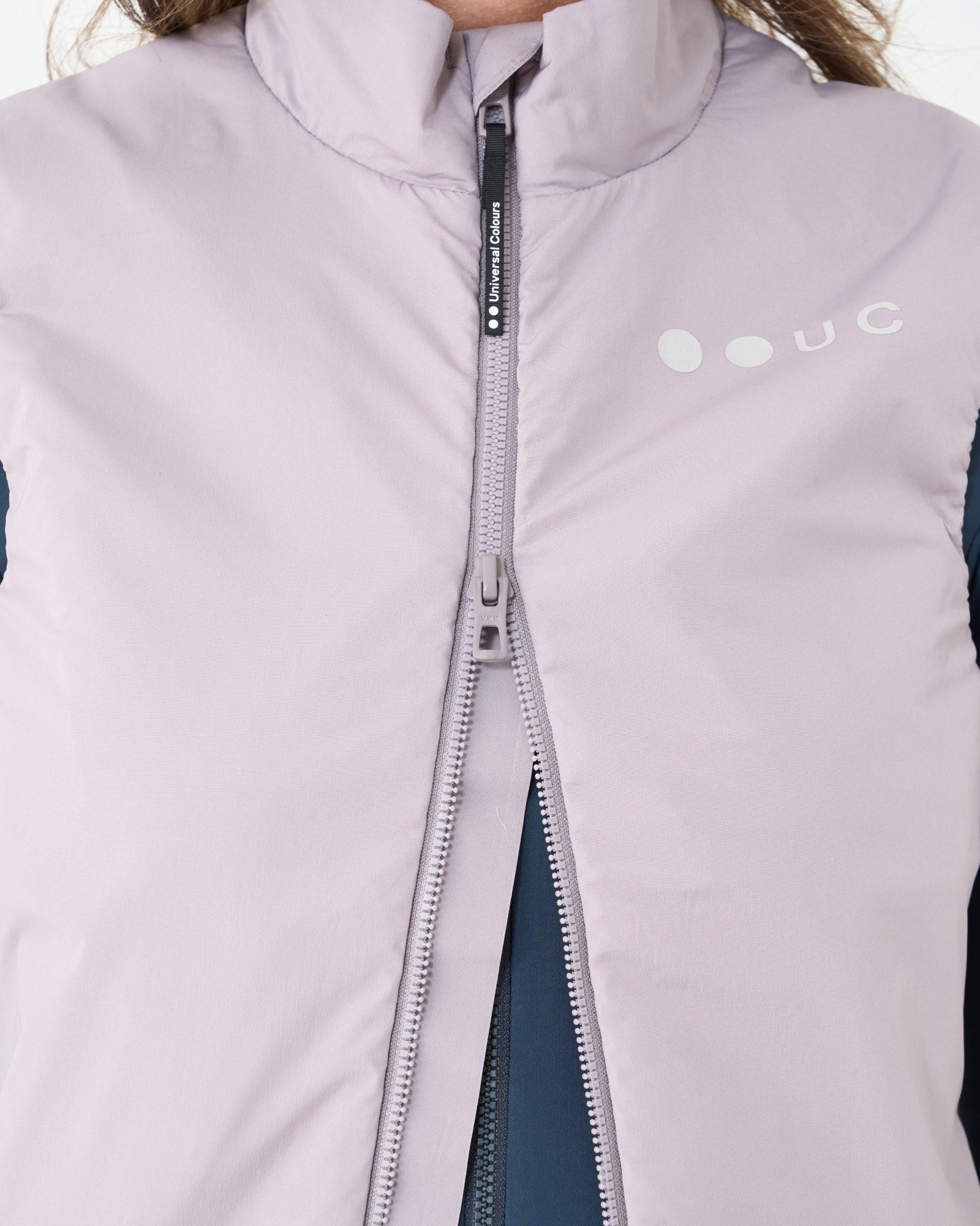 Universal Colours Unisex Chroma Insulated Gilet - Lilac Mist
