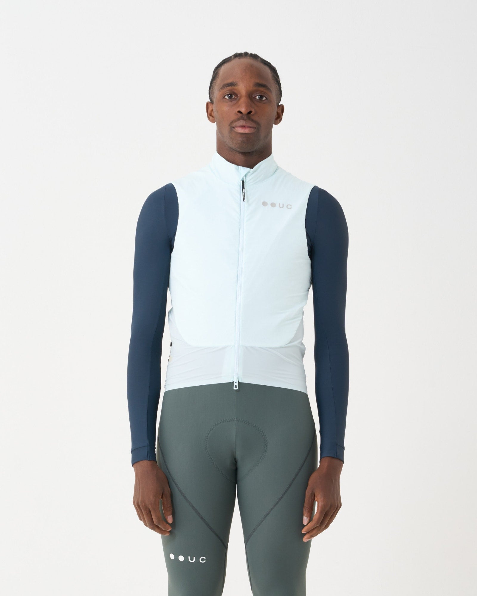 Universal Colours Unisex Chroma Insulated Gilet - Misty Blue