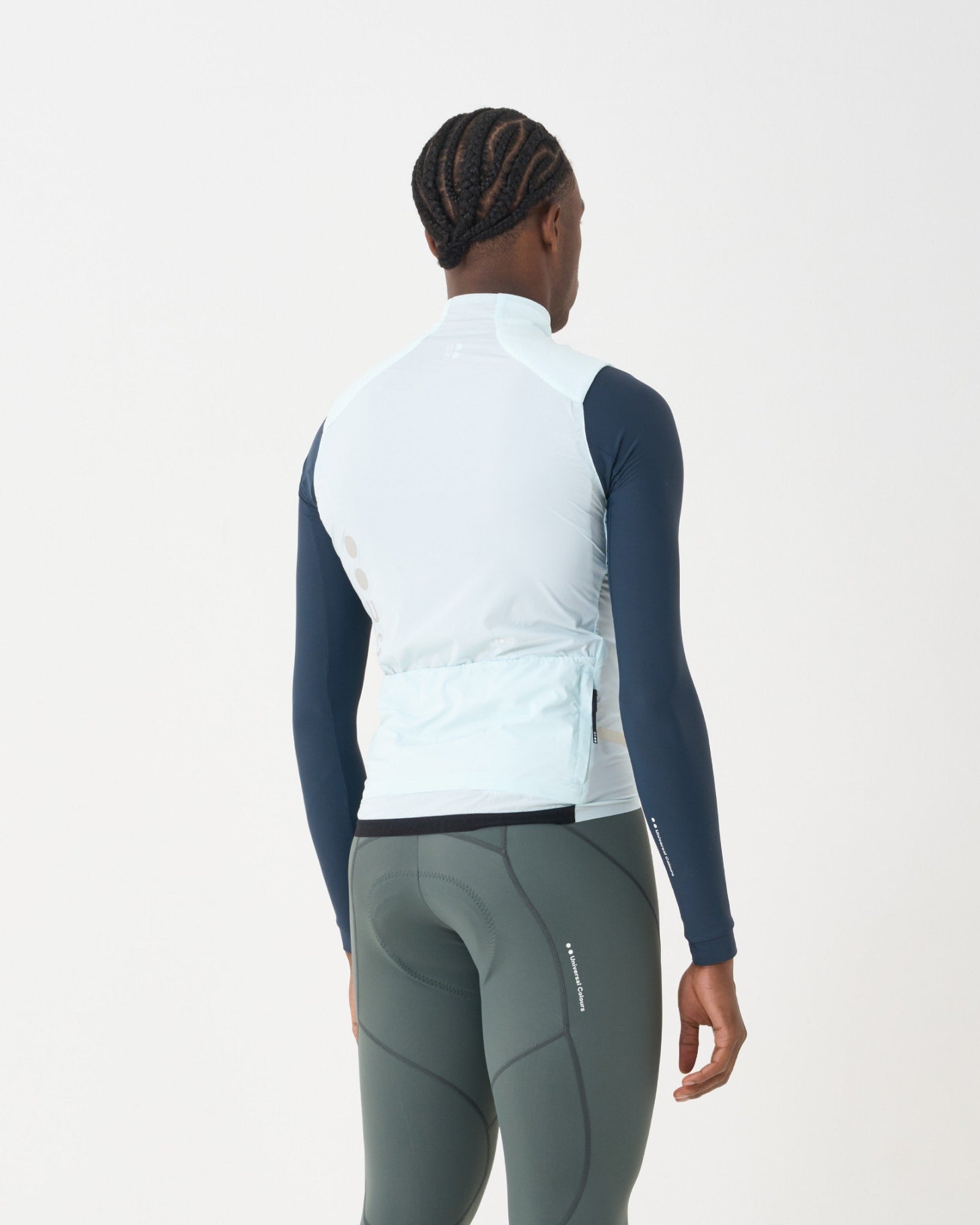 Universal Colours Unisex Chroma Insulated Gilet - Misty Blue