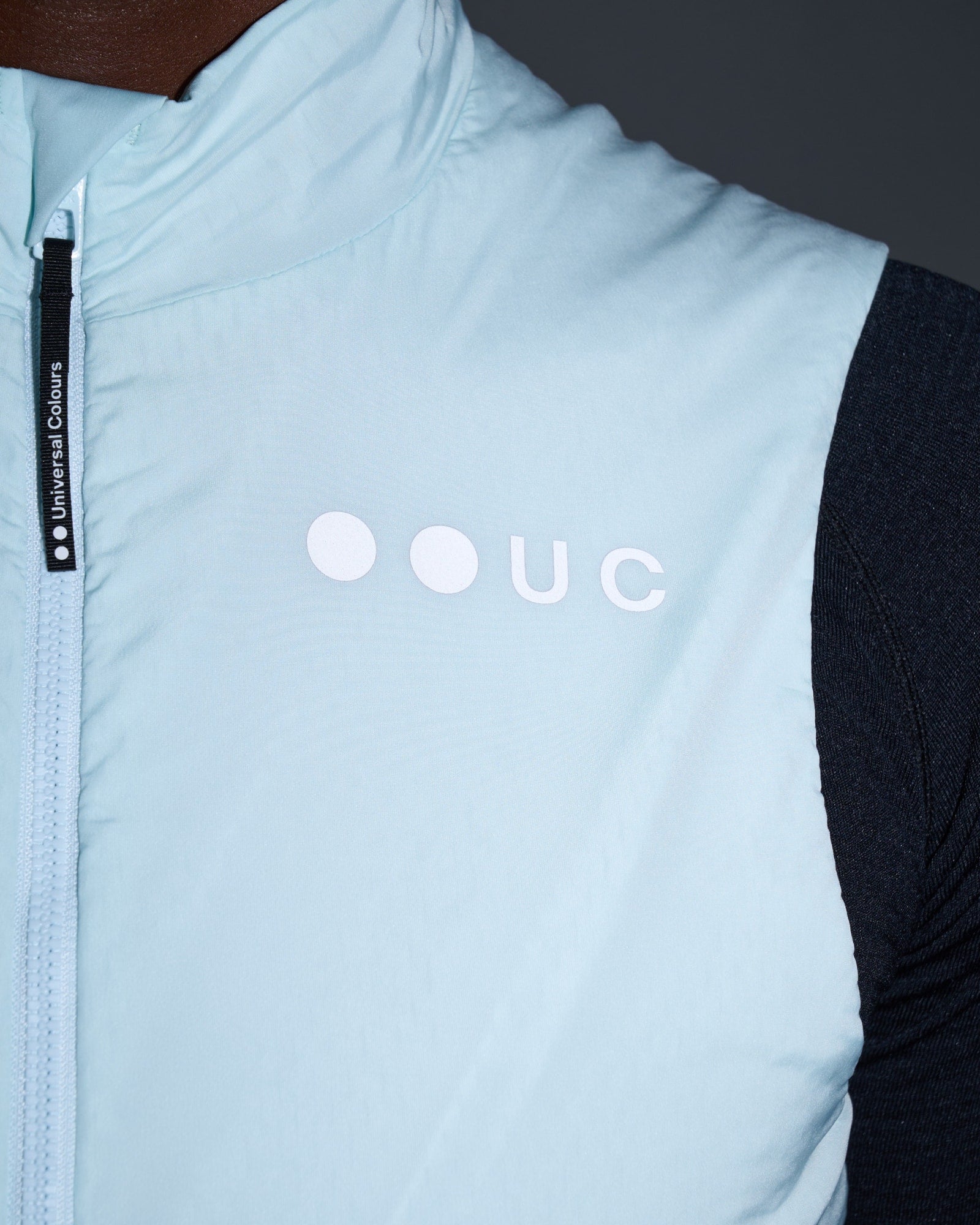 Universal Colours Unisex Chroma Insulated Gilet - Misty Blue