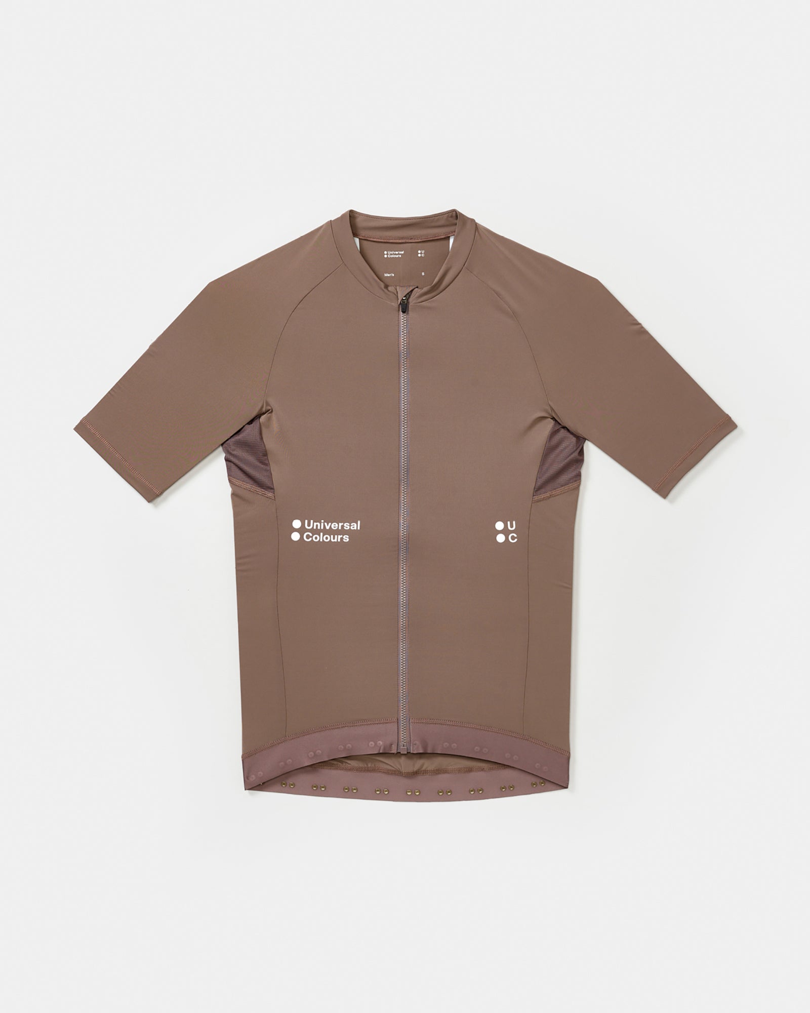 Universal Colours Men's Mono Short Sleeve Jersey - Portobello Grey
