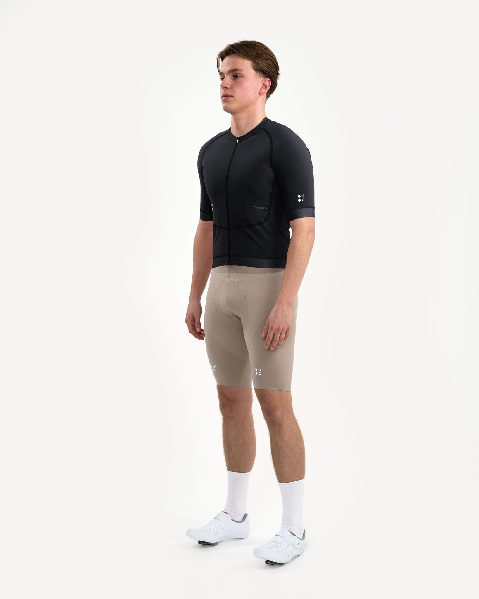 Universal Colours Men's Chroma Short Sleeve Jersey - Black