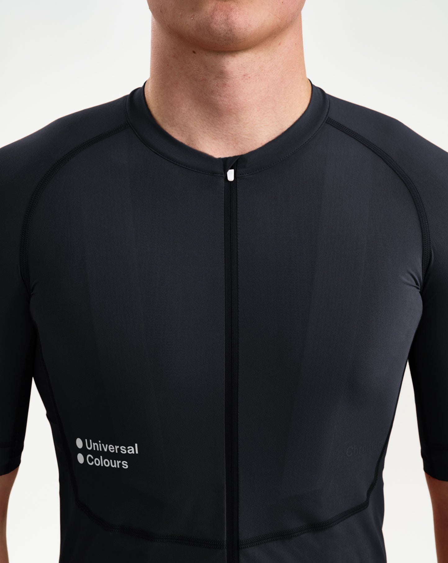 Universal Colours Men's Chroma Short Sleeve Jersey - Black