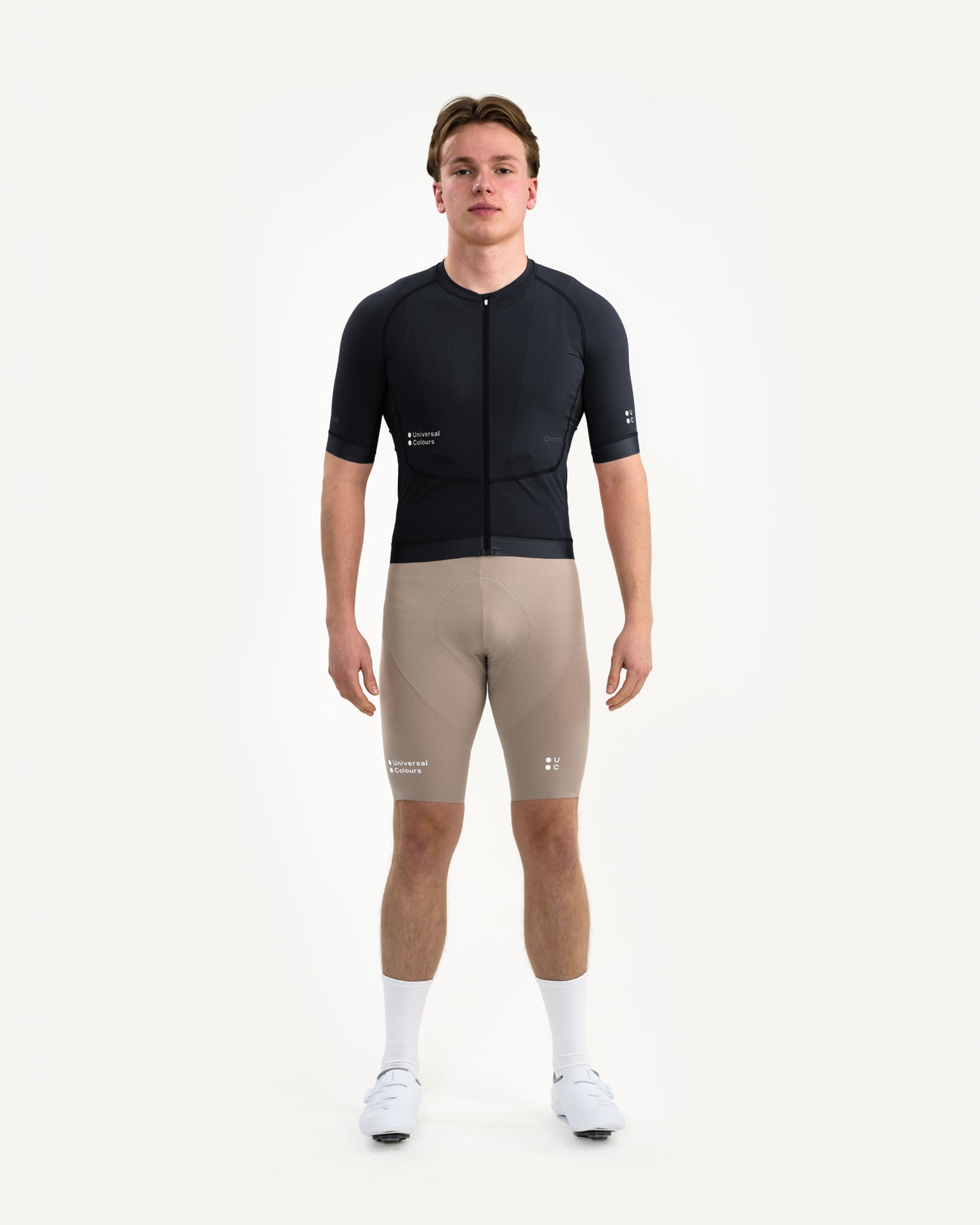 Universal Colours Men's Chroma Short Sleeve Jersey - Black