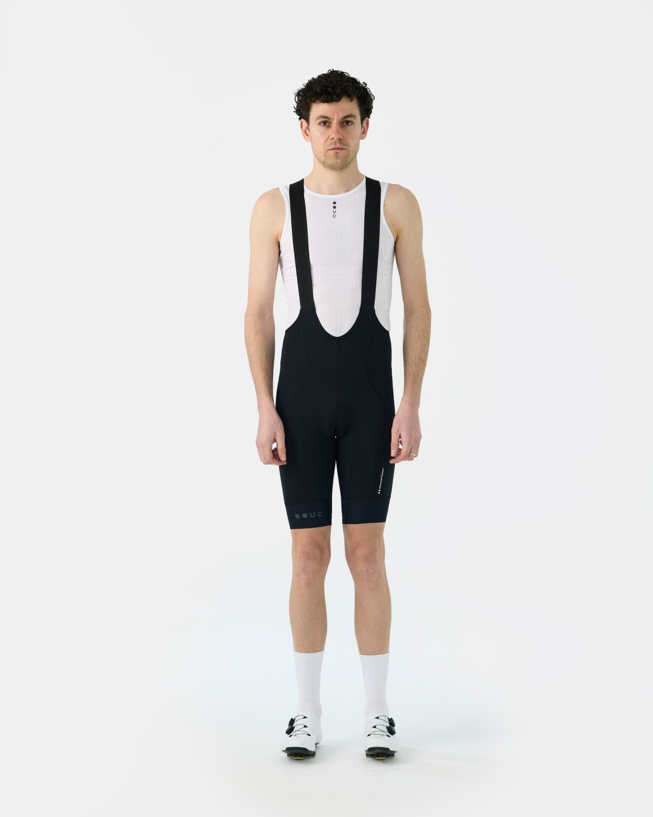 Universal Colours Men's Mono Bib Shorts 2.0 - Black
