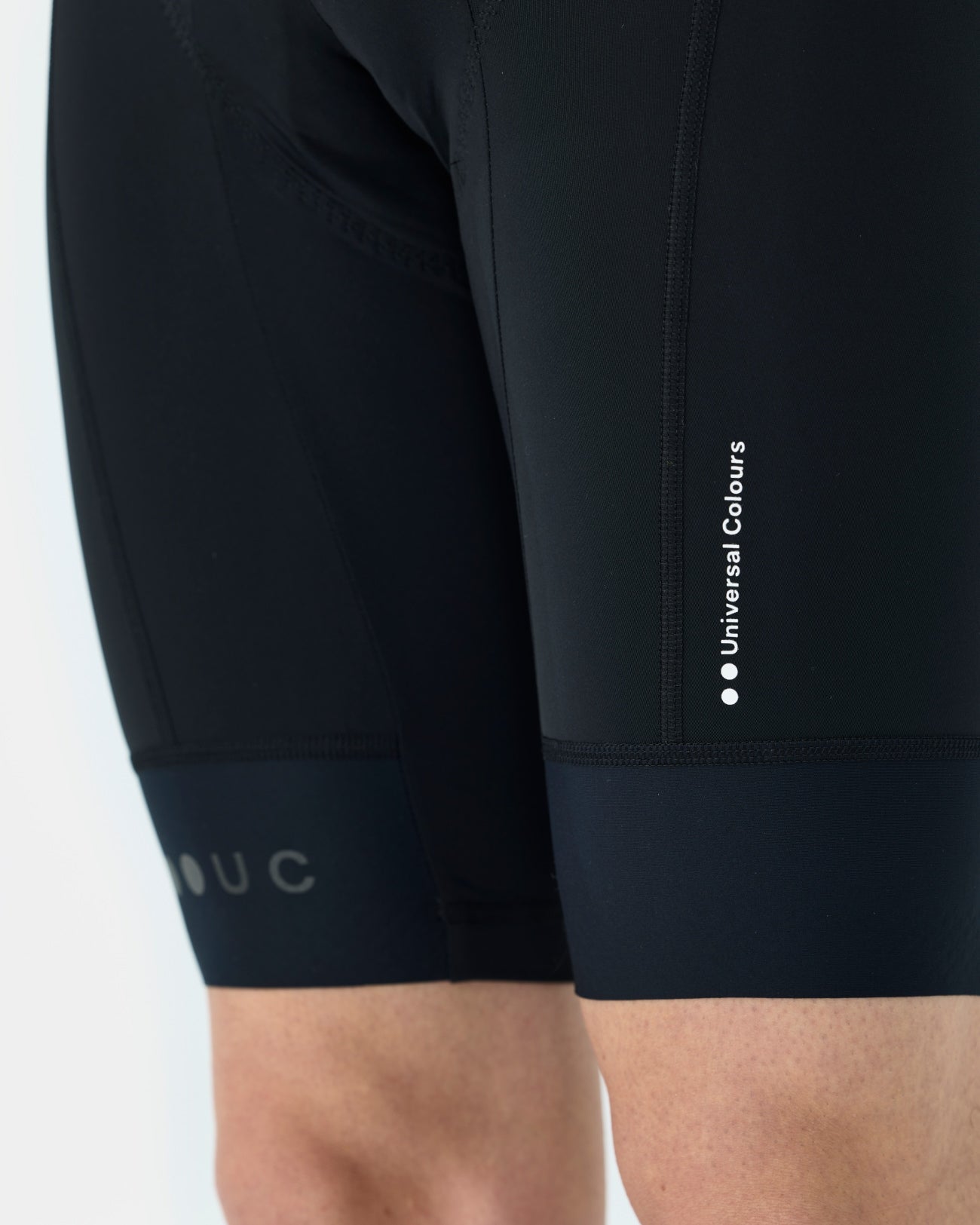 Universal Colours Men's Mono Bib Shorts 2.0 - Black