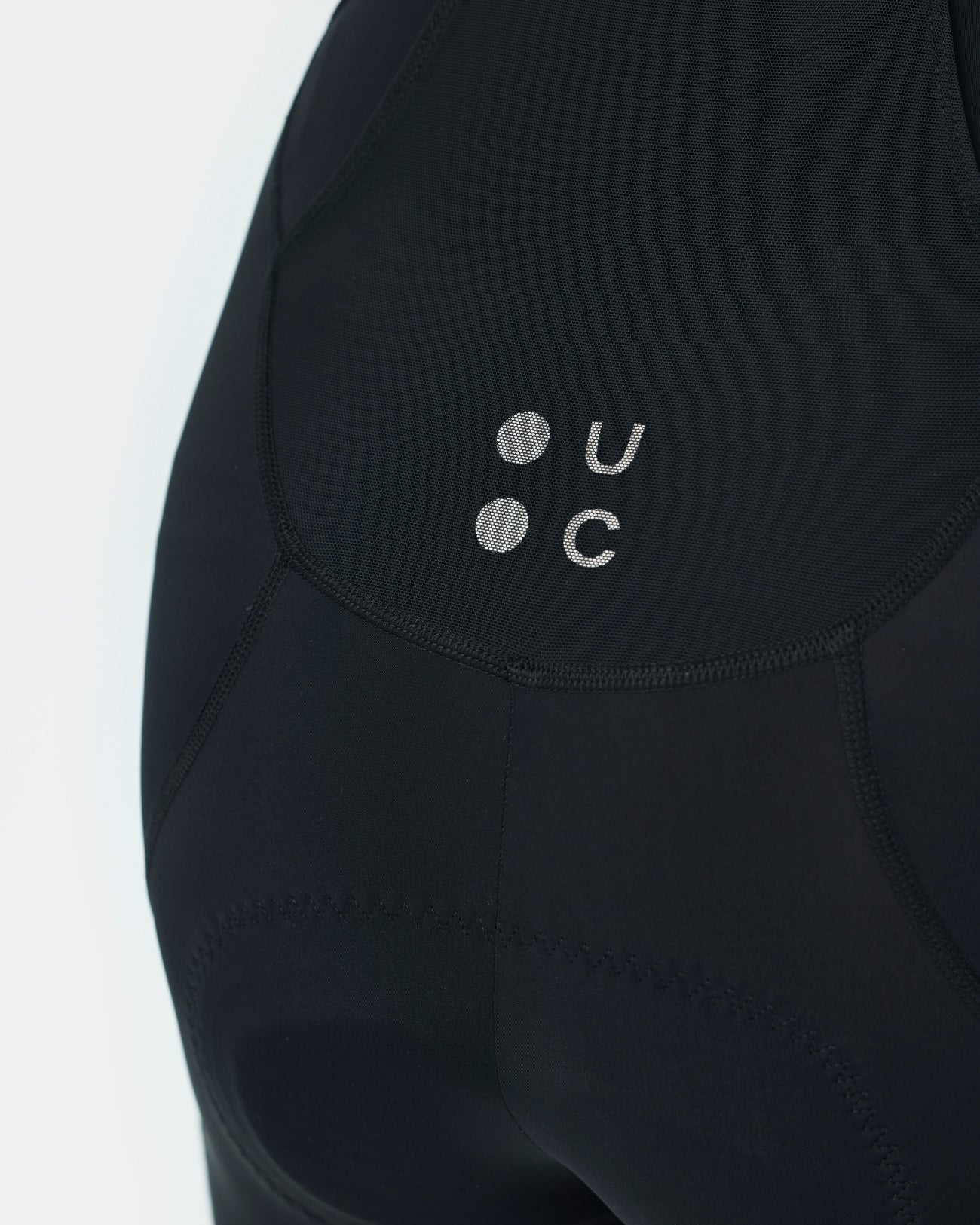 Universal Colours Men's Mono Cargo Bib Shorts - Black