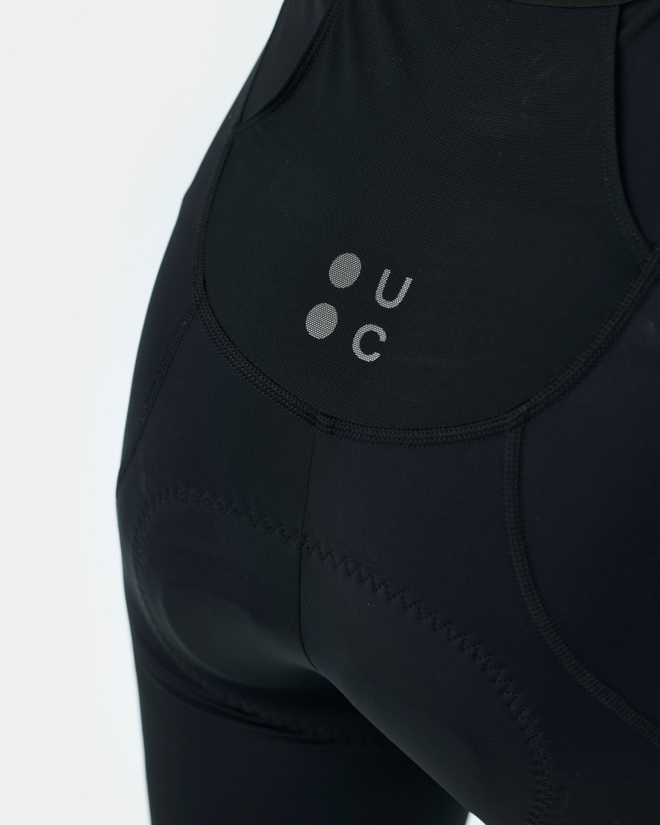 Universal Colours Women's Mono Cargo Bib Shorts - Black