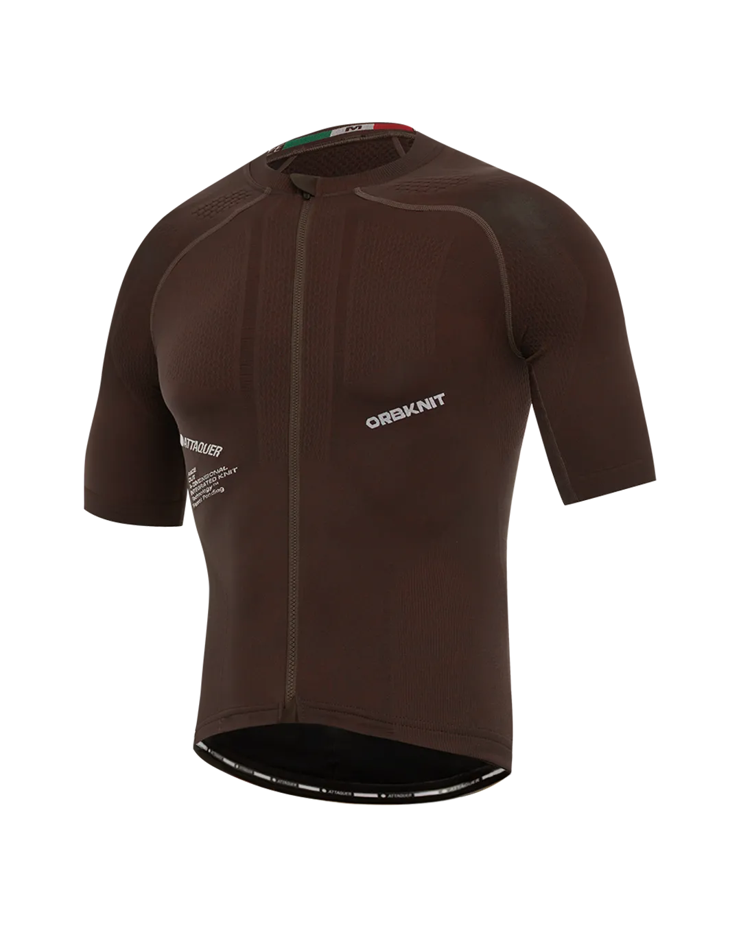 OrbKnit Race Jersey Brown front