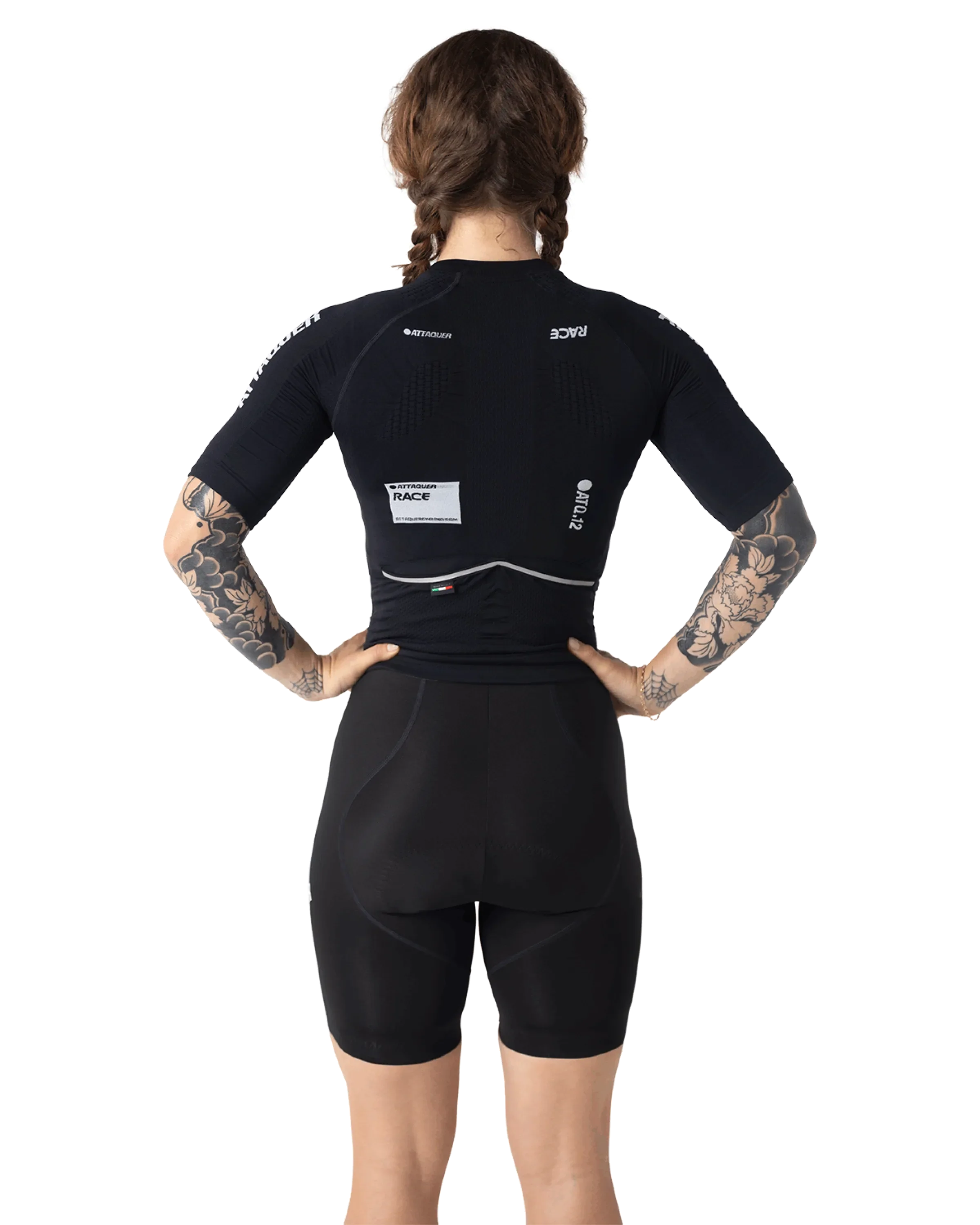 Attaquer OrbKnit Womens Race Jersey - Black