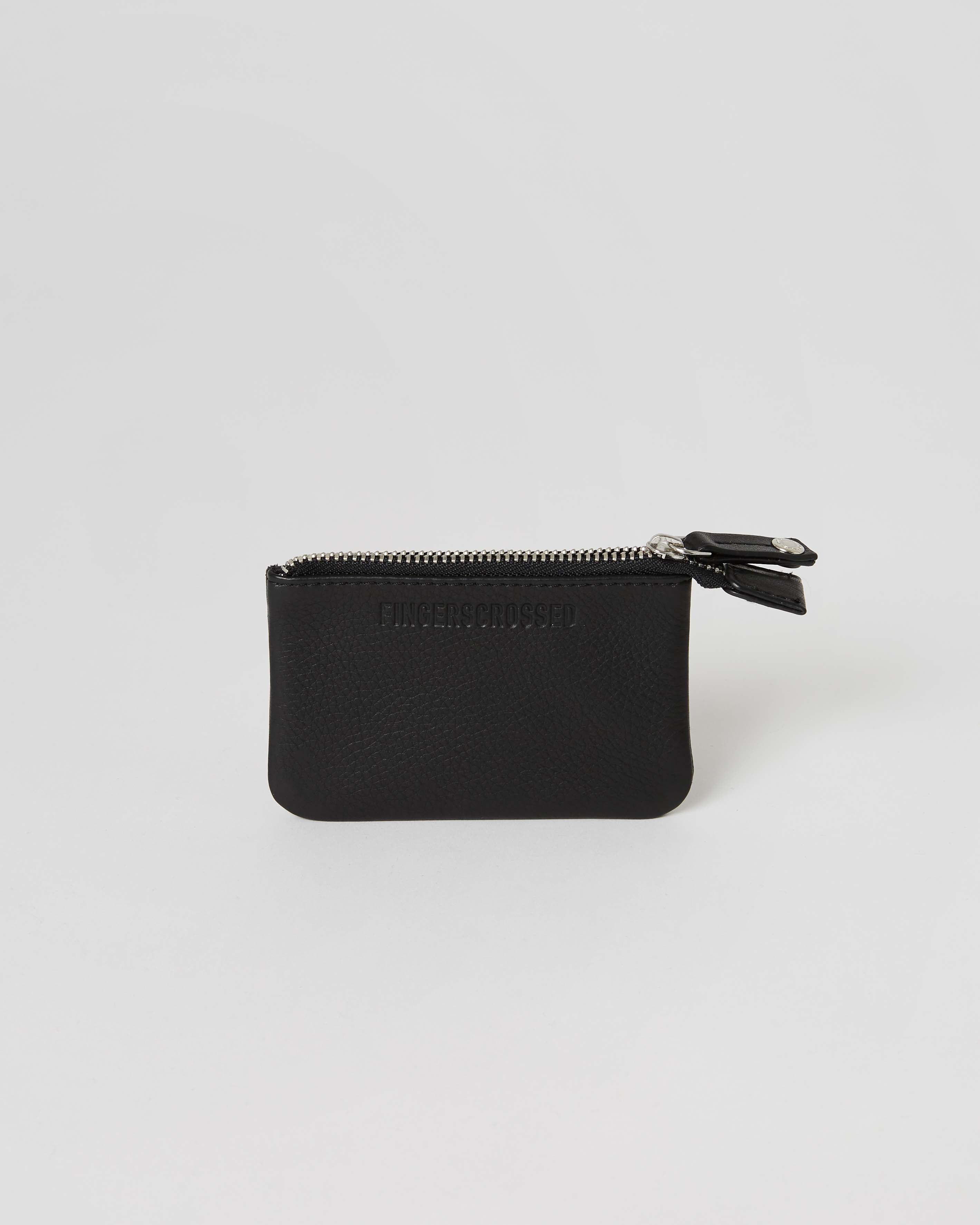 FINGERSCROSSED Leather Pouch Small detail
