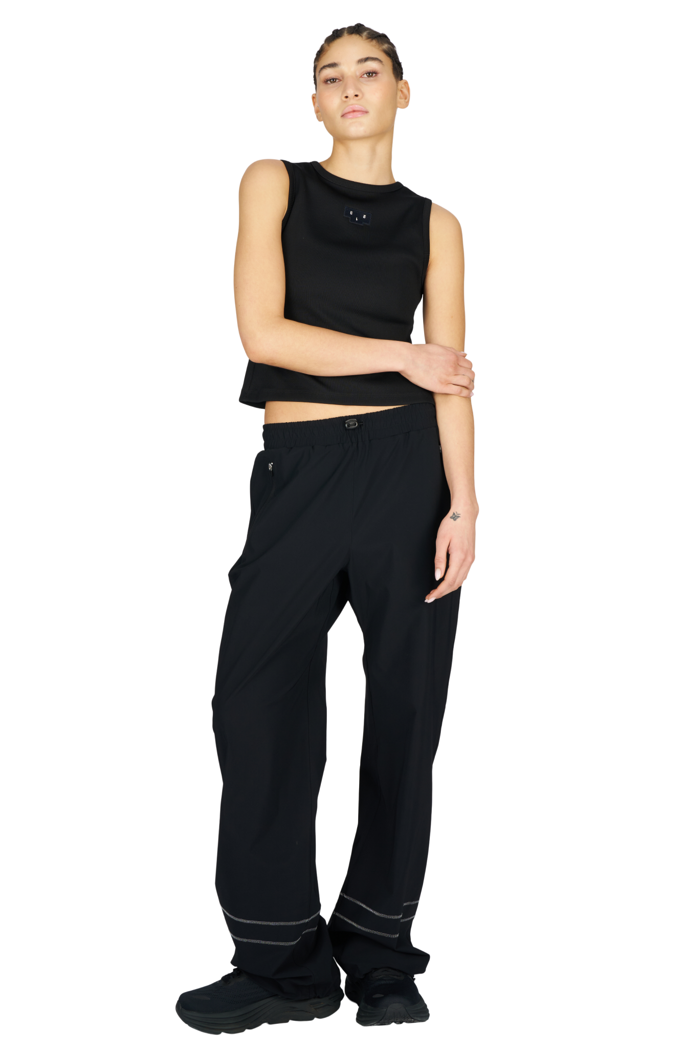 Rib Tank Black