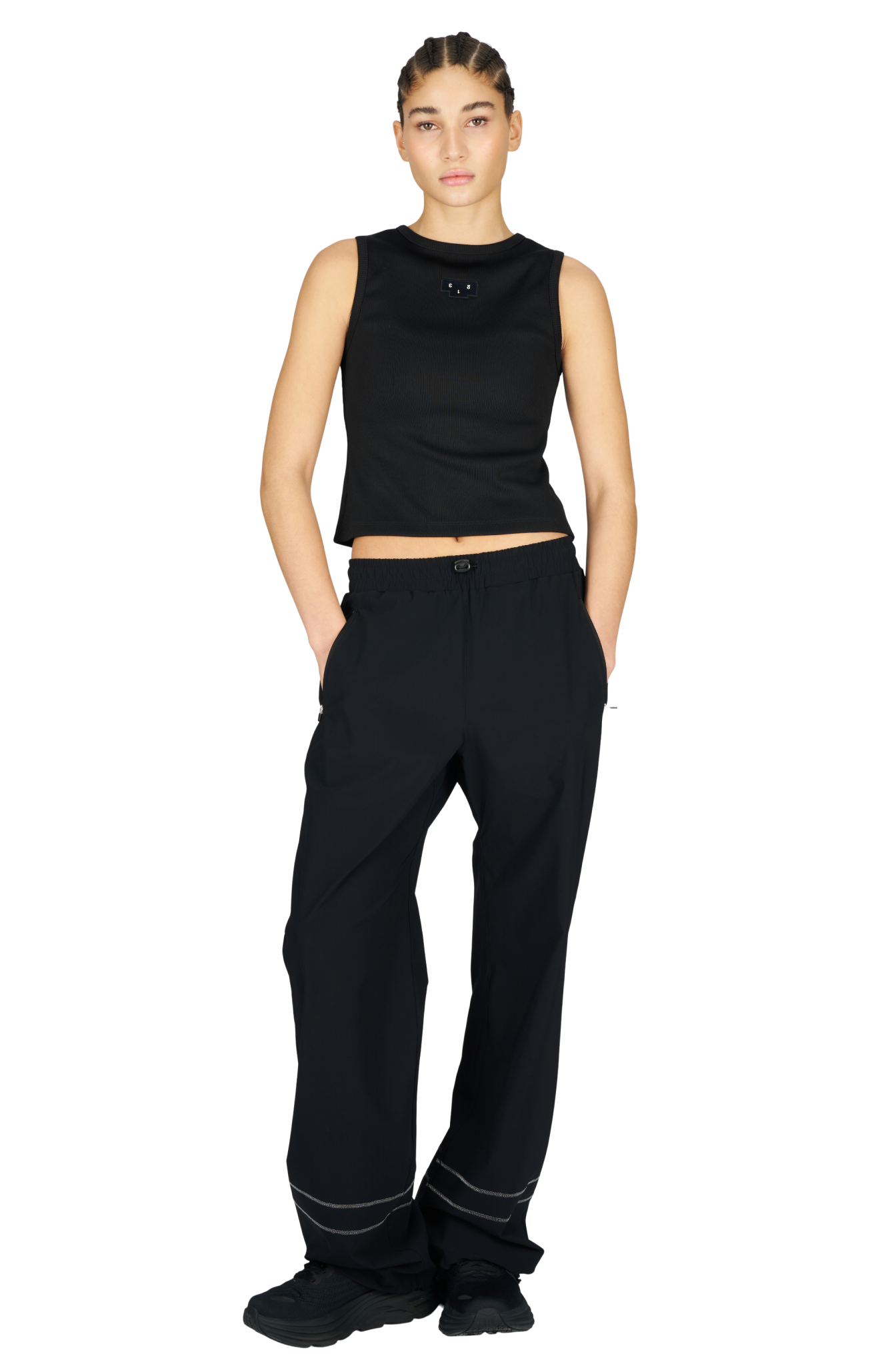 Rib Tank Black