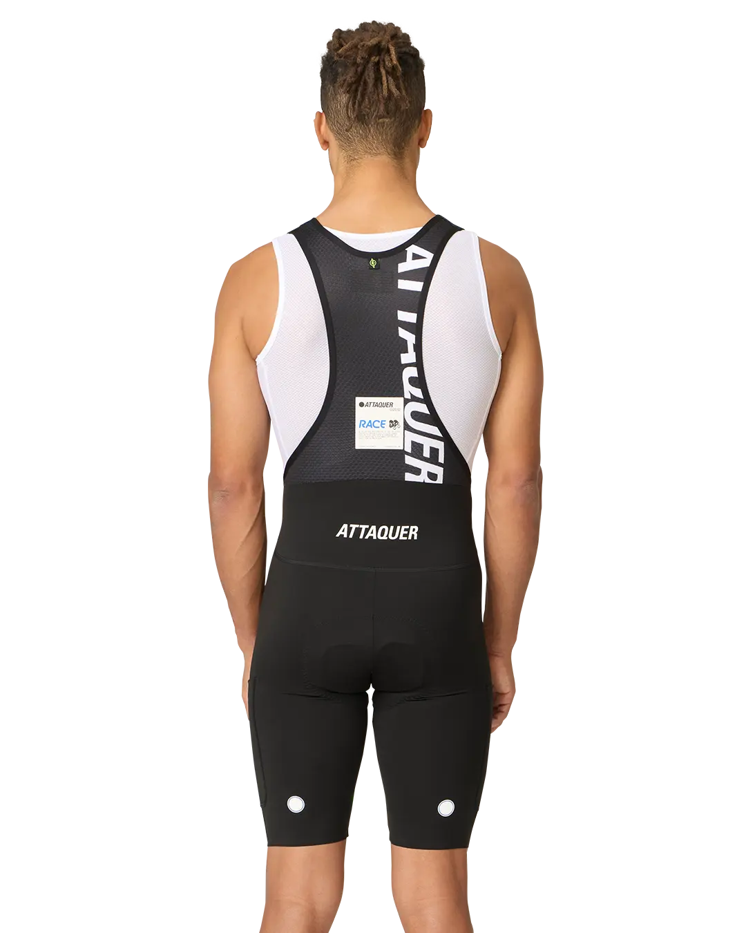 Race Cargo Bib Short Black detail