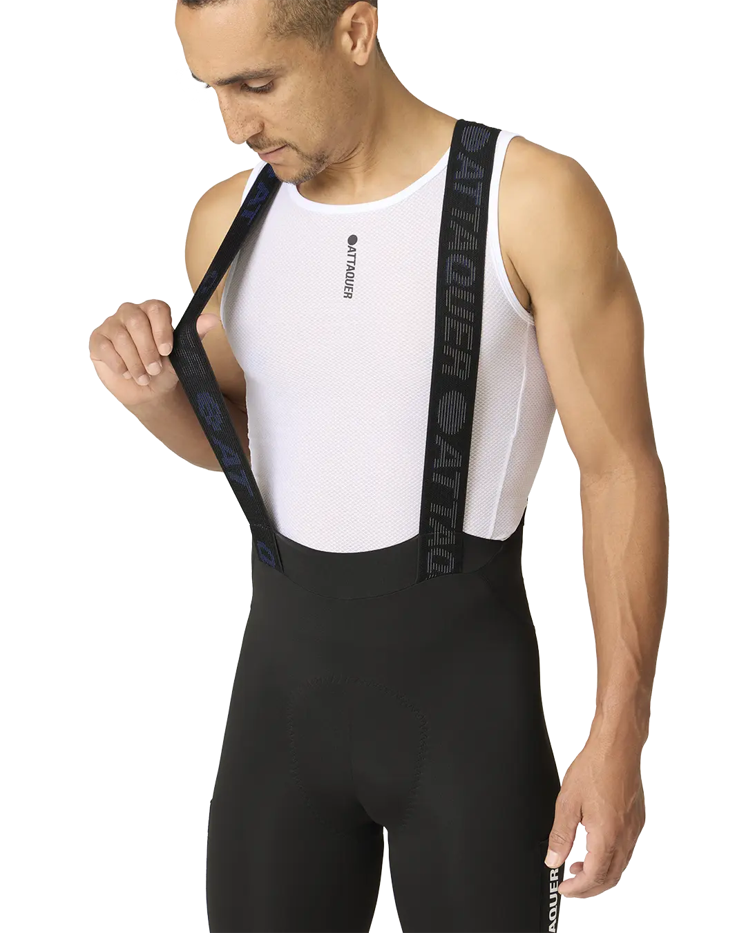 Race Cargo Bib Short Black detail
