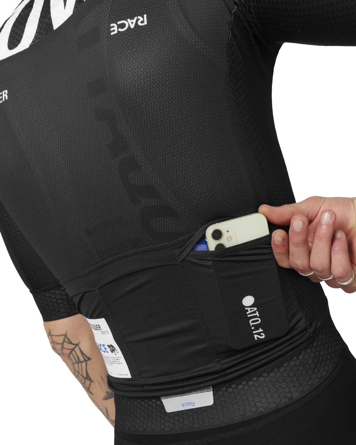 Race Jersey 3.0 Black detail