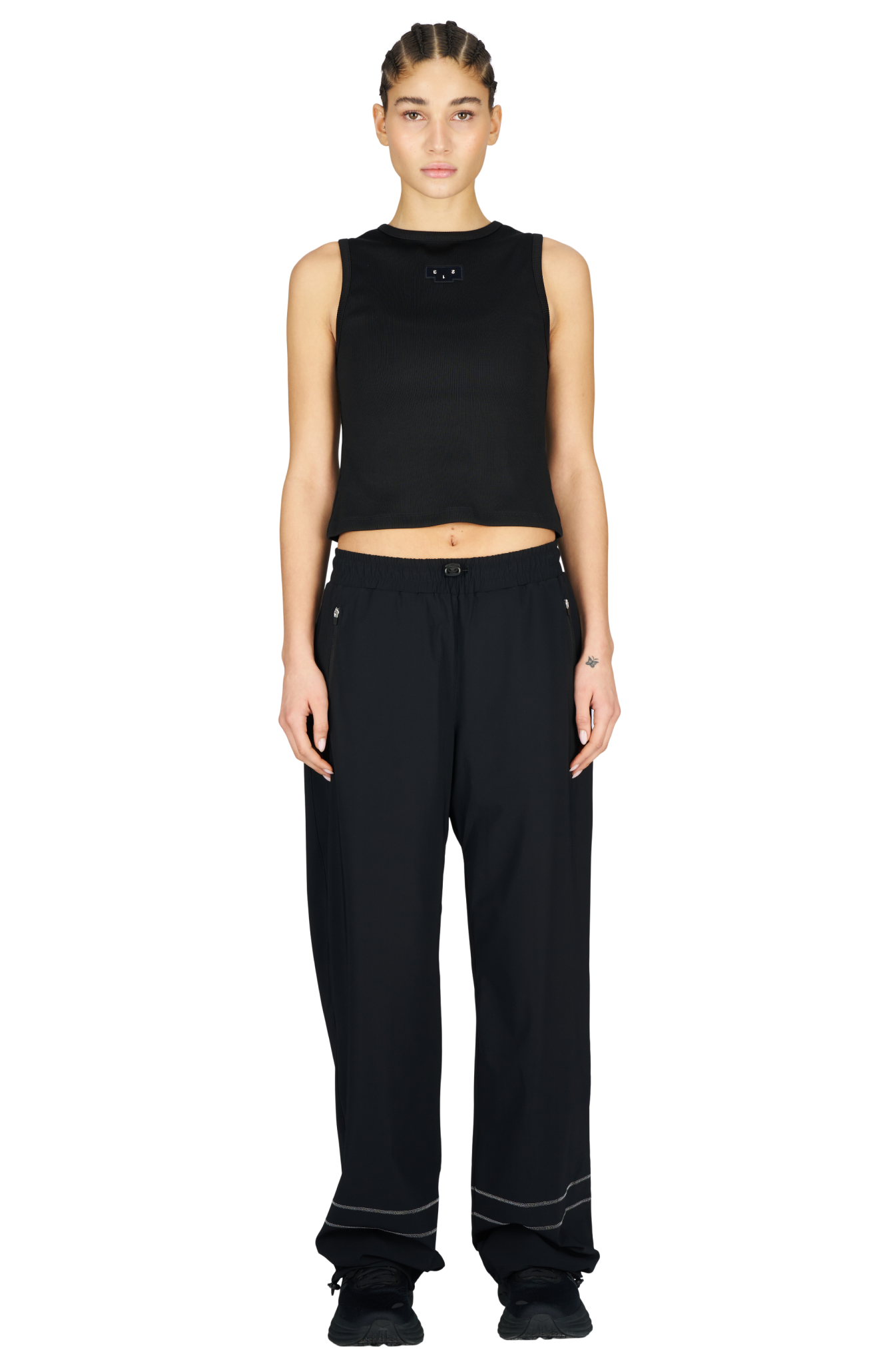 Rib Tank Black