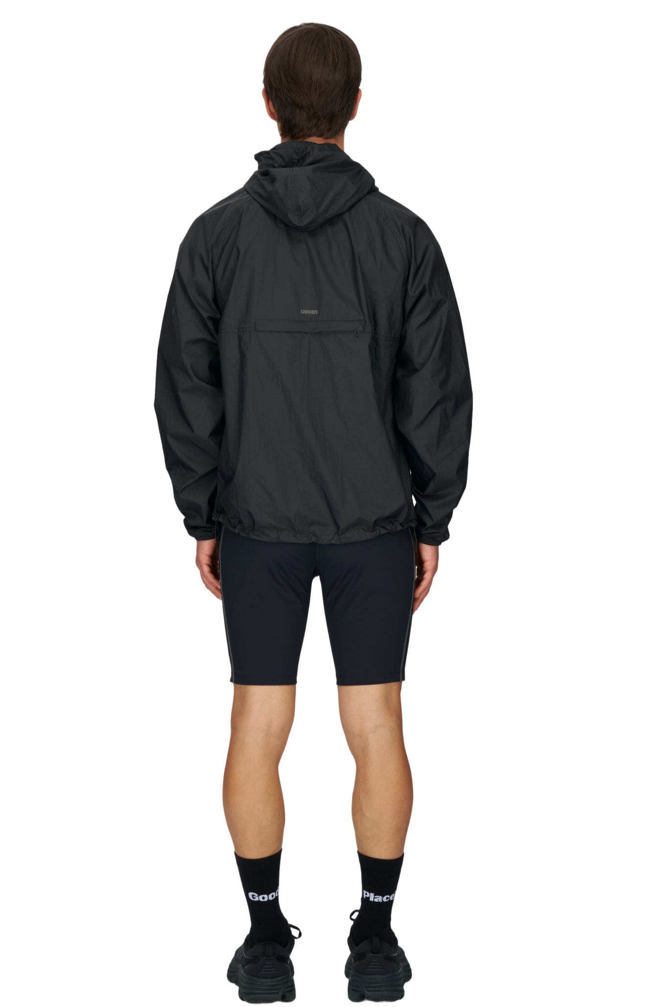 Smiles Run Jacket Black