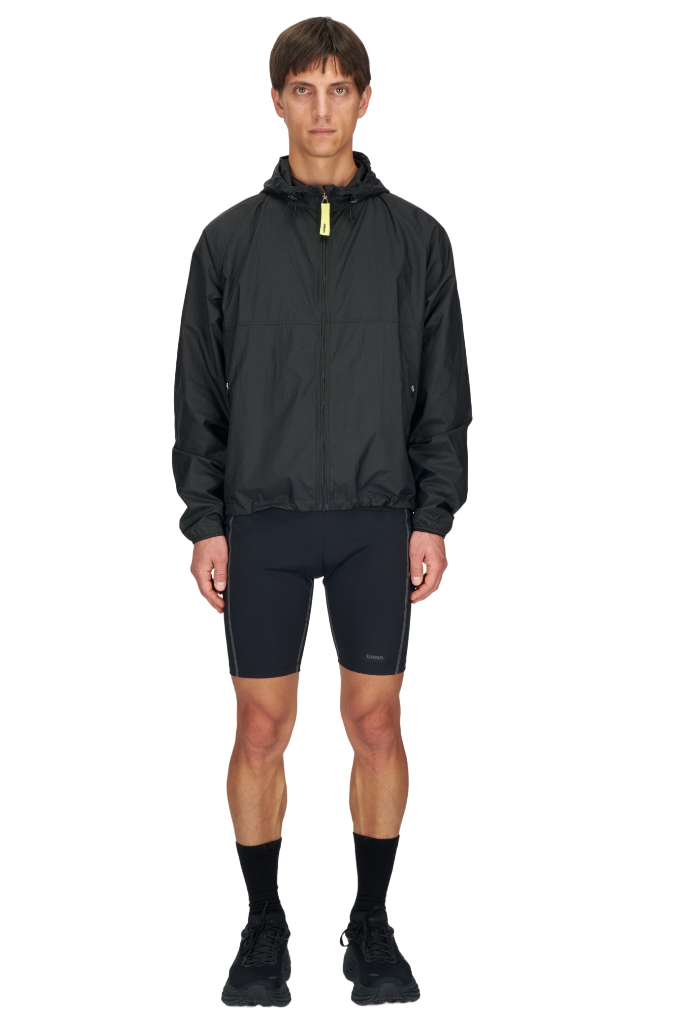 Smiles Run Jacket Black