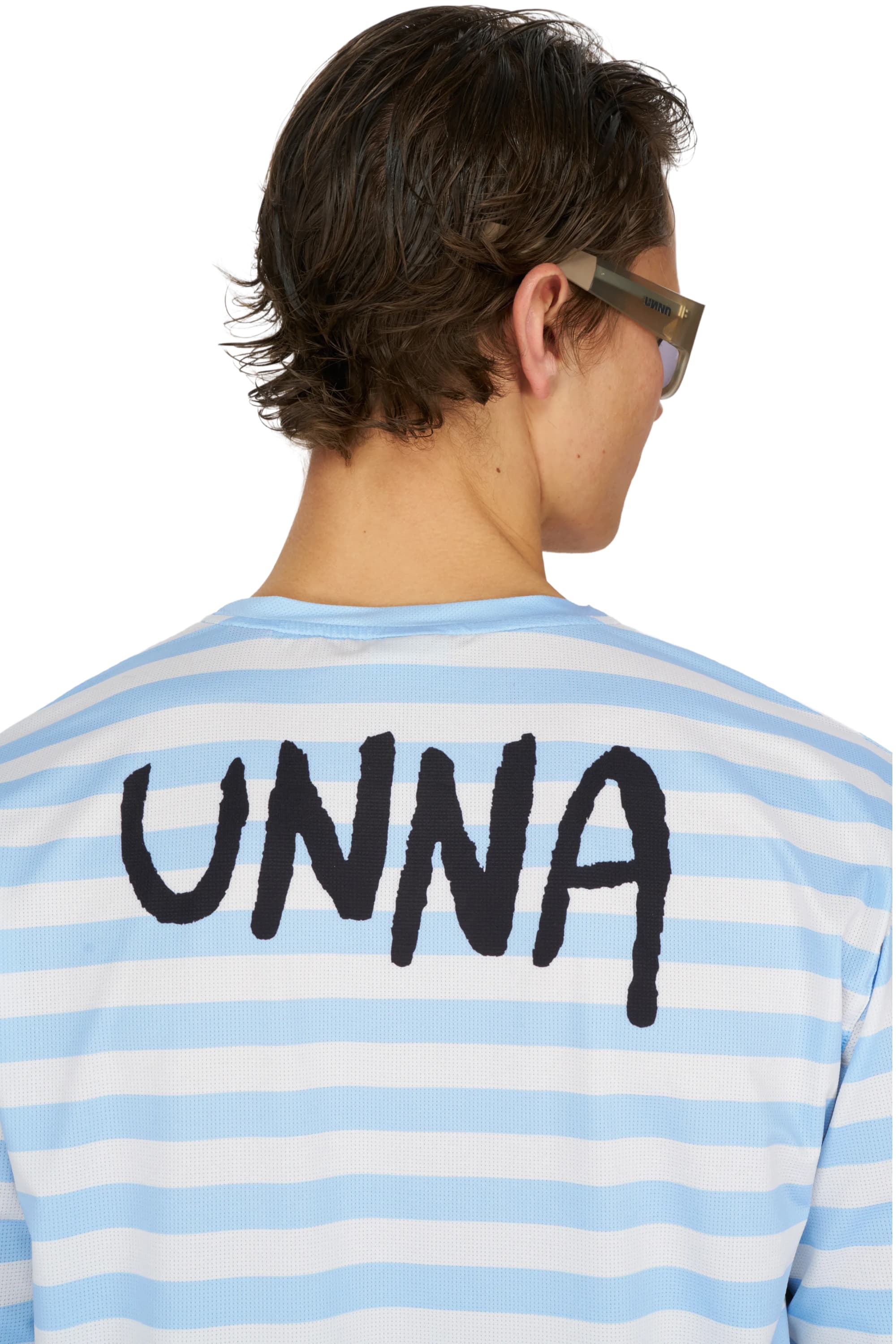 UNNA Striped LS - Baby Blue