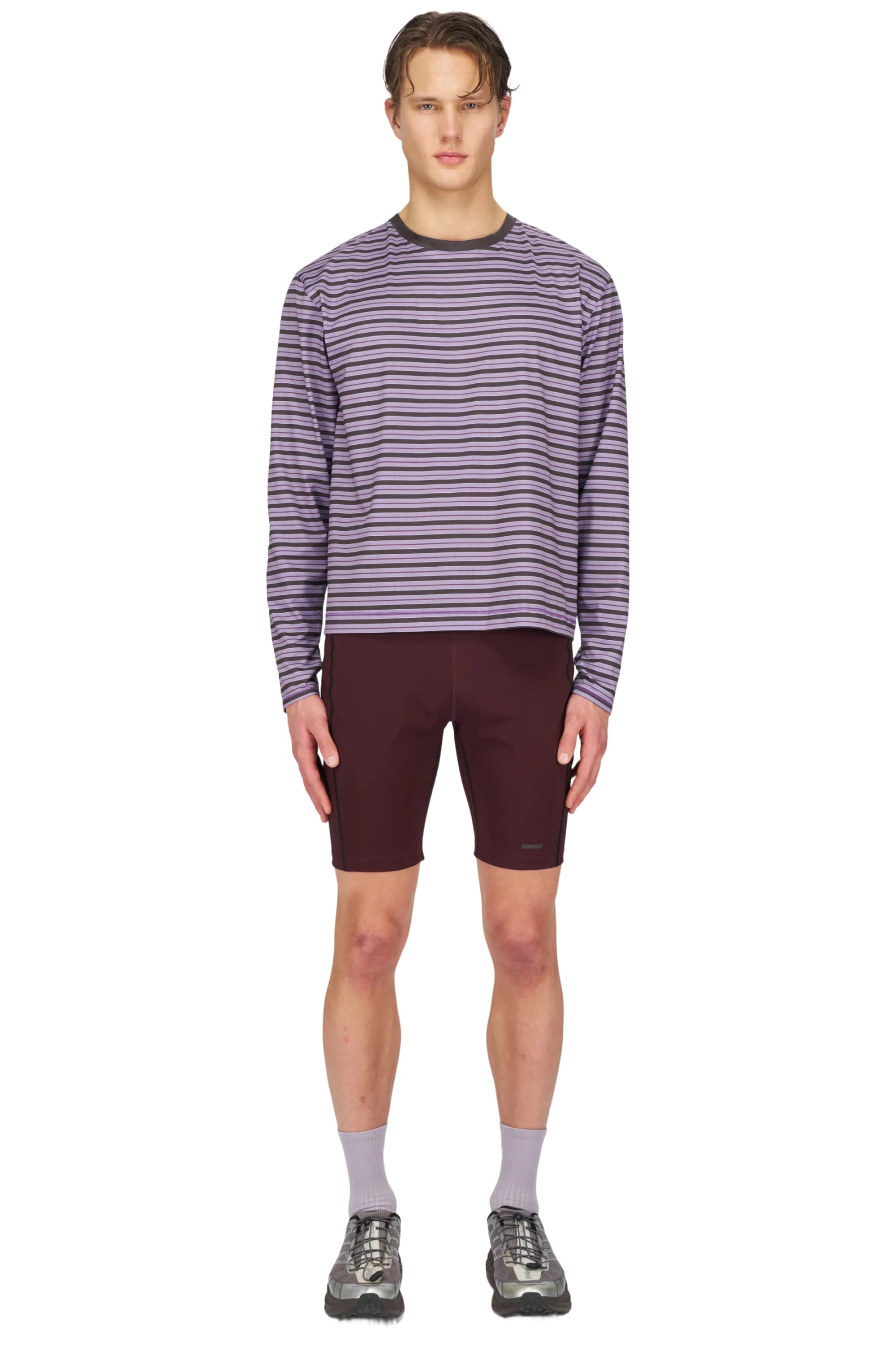 UNNA Striped LS - Grape