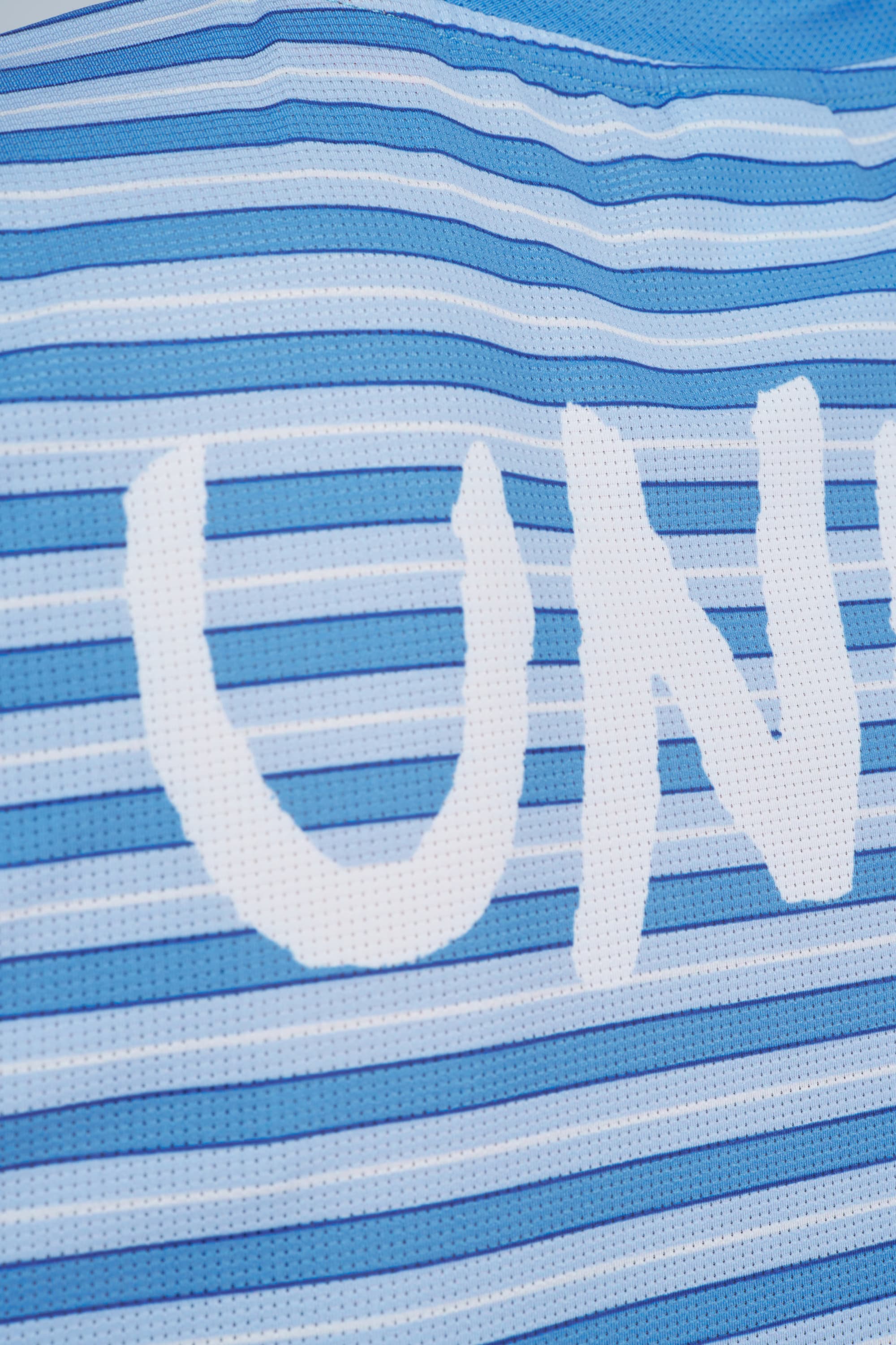 Striped LS W Business Blue