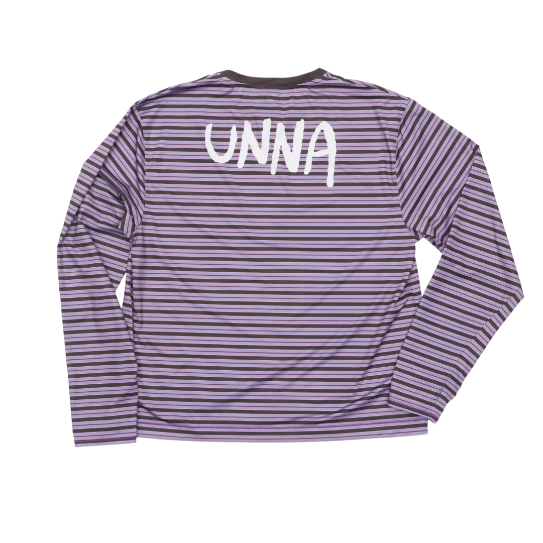 UNNA Striped LS - Grape