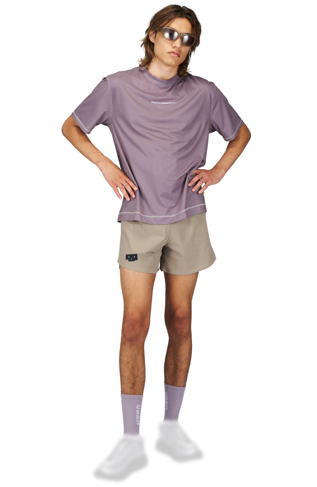 UNNA Tempo Shorts - Warm Sand