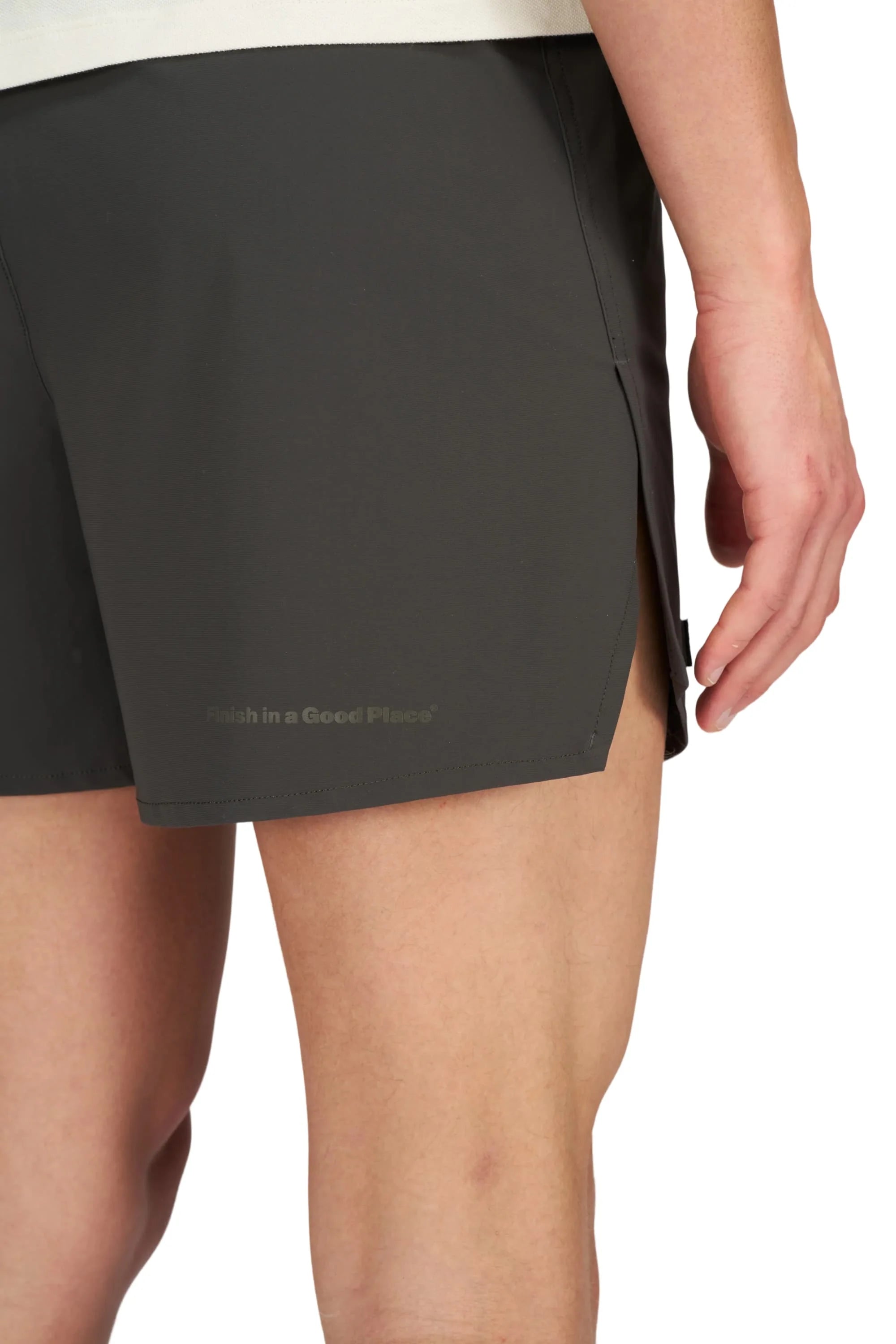 UNNA Tempo Shorts - Dark Grey