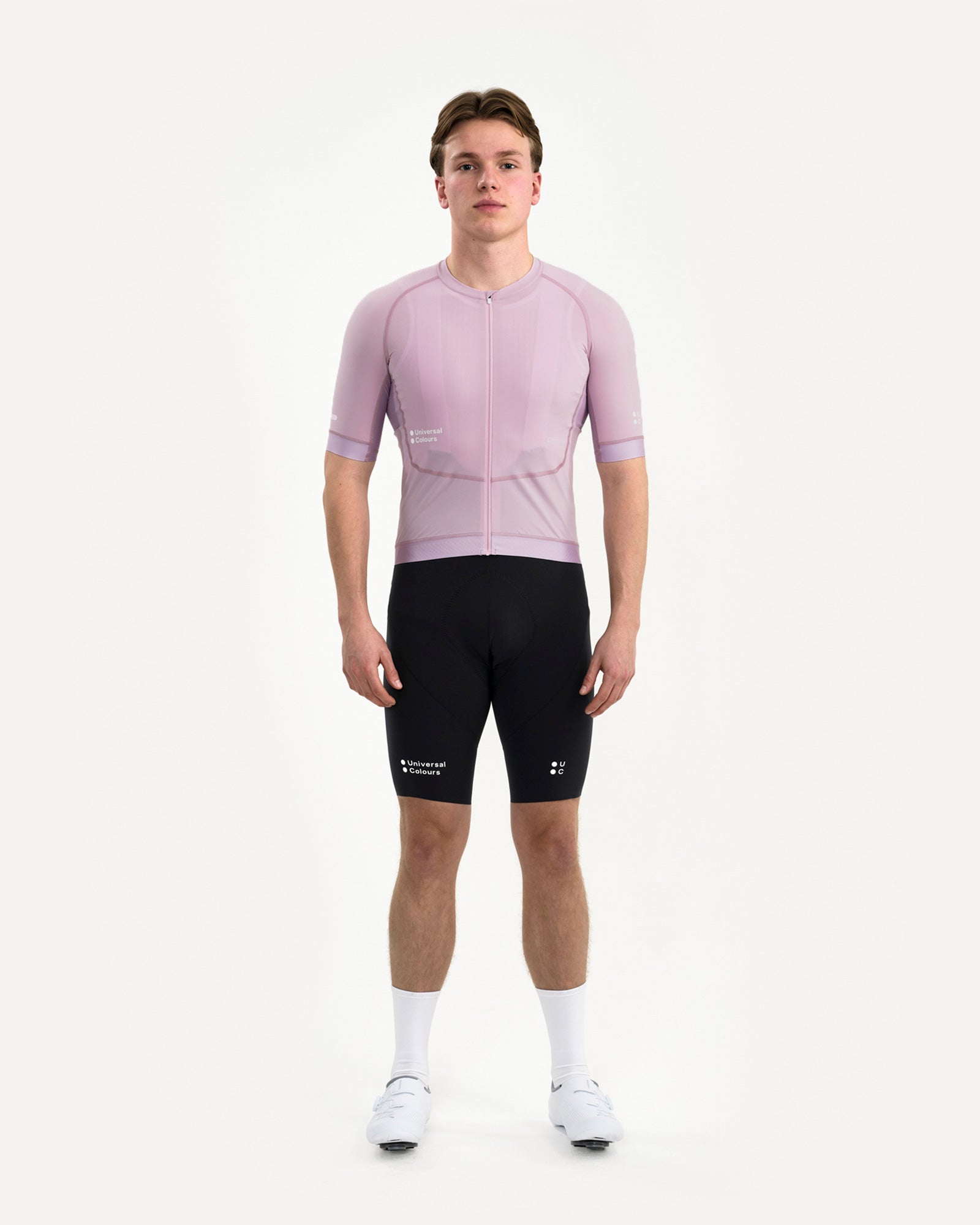 Universal Colours Men's Chroma Short Sleeve Jersey - Washed Lilac