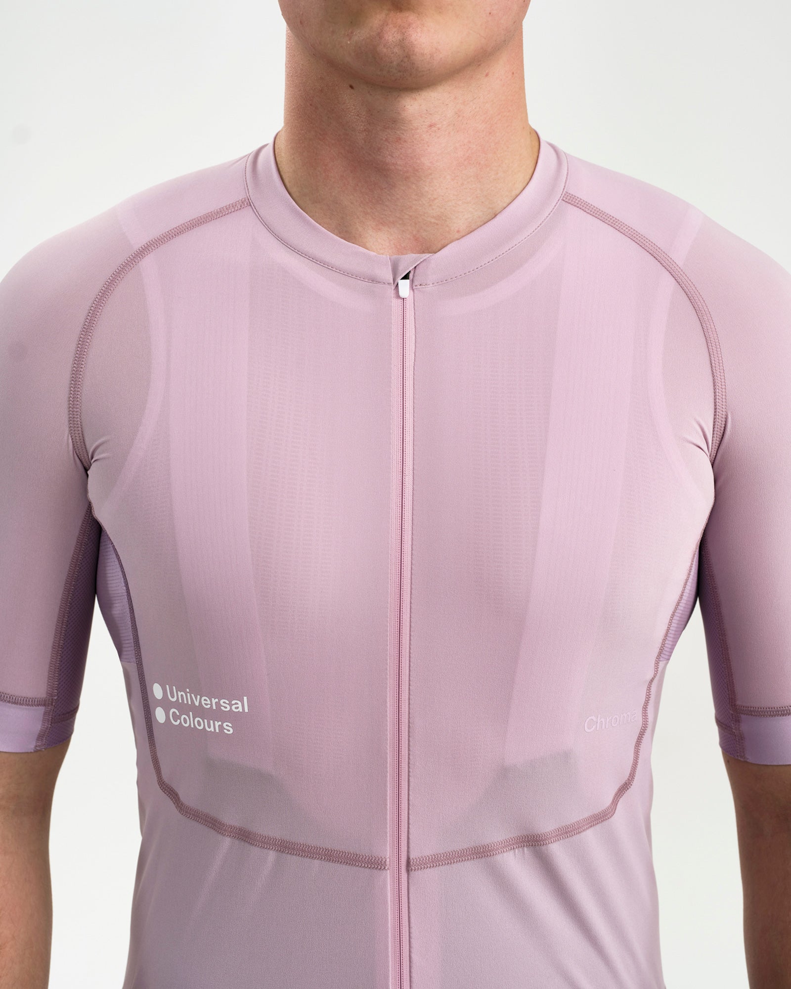 Universal Colours Men's Chroma Short Sleeve Jersey - Washed Lilac